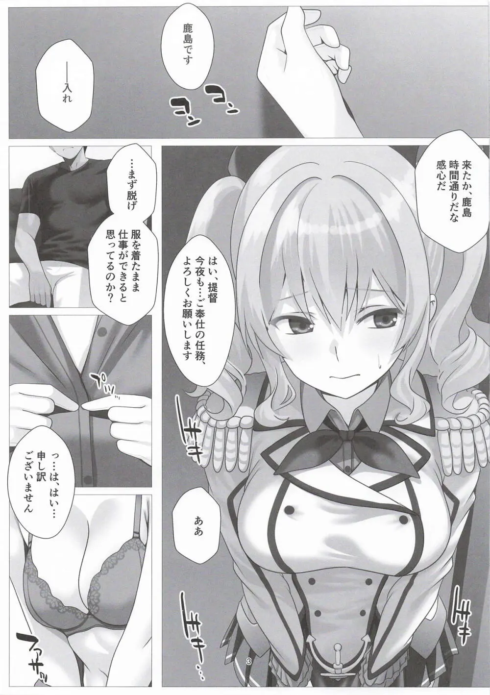 性務遂行秘処艦鹿島 Page.3