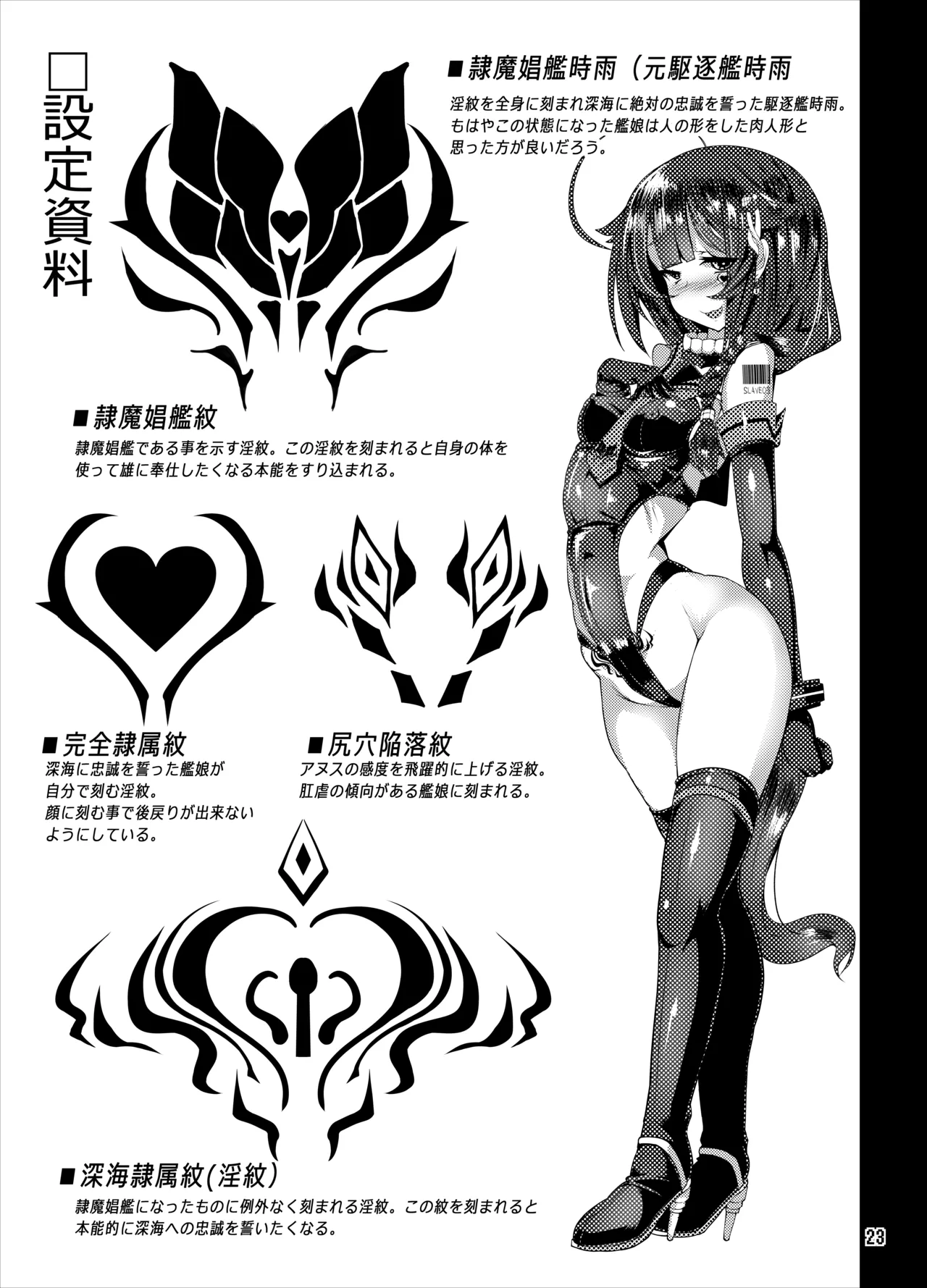 隷魔娼艦時雨 ～淫欲に塗れた裏切りの忠犬～ Page.23