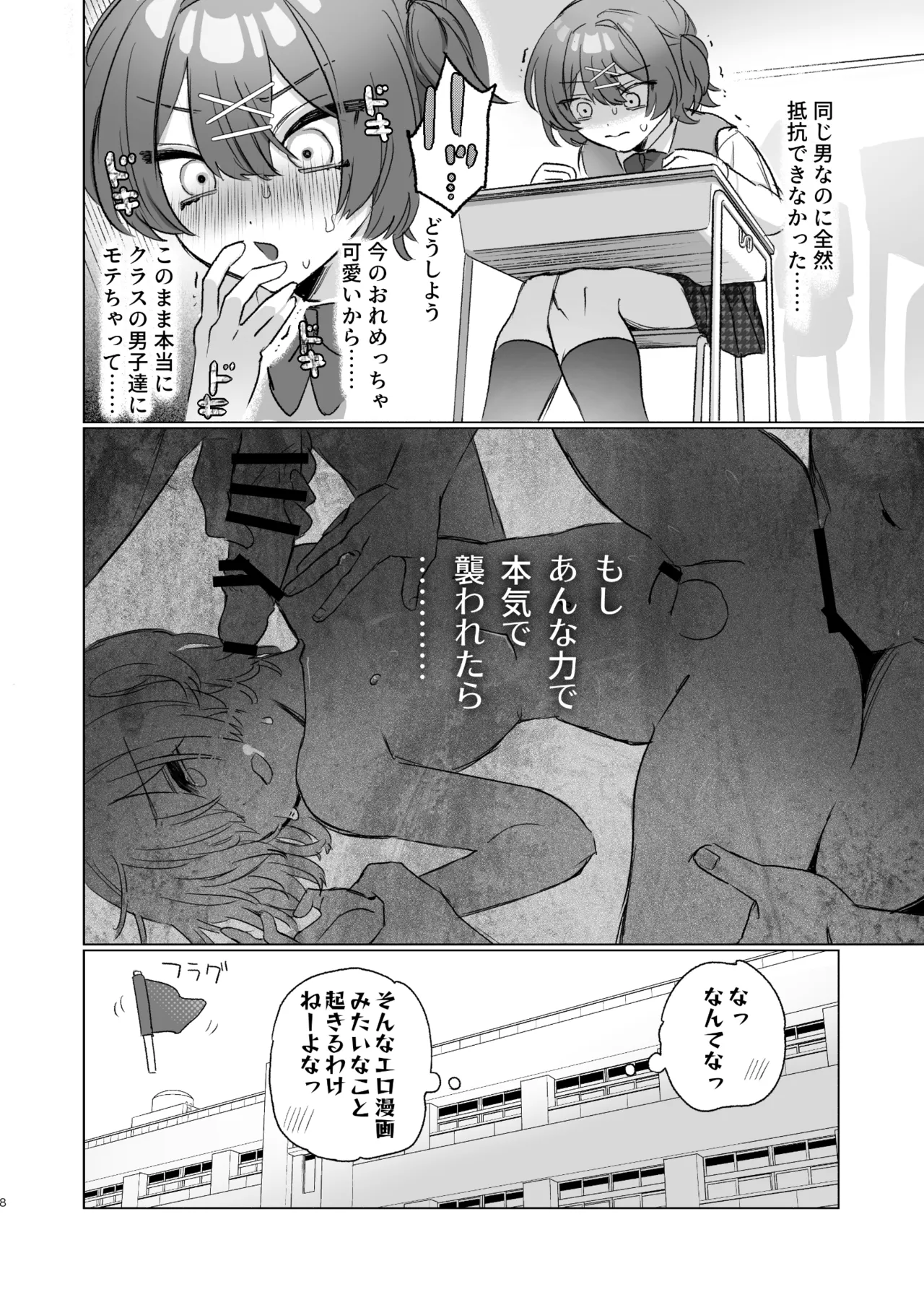 朝起きたら男の娘になっててクラスの男子全員おれに惚れてやばい Page.7