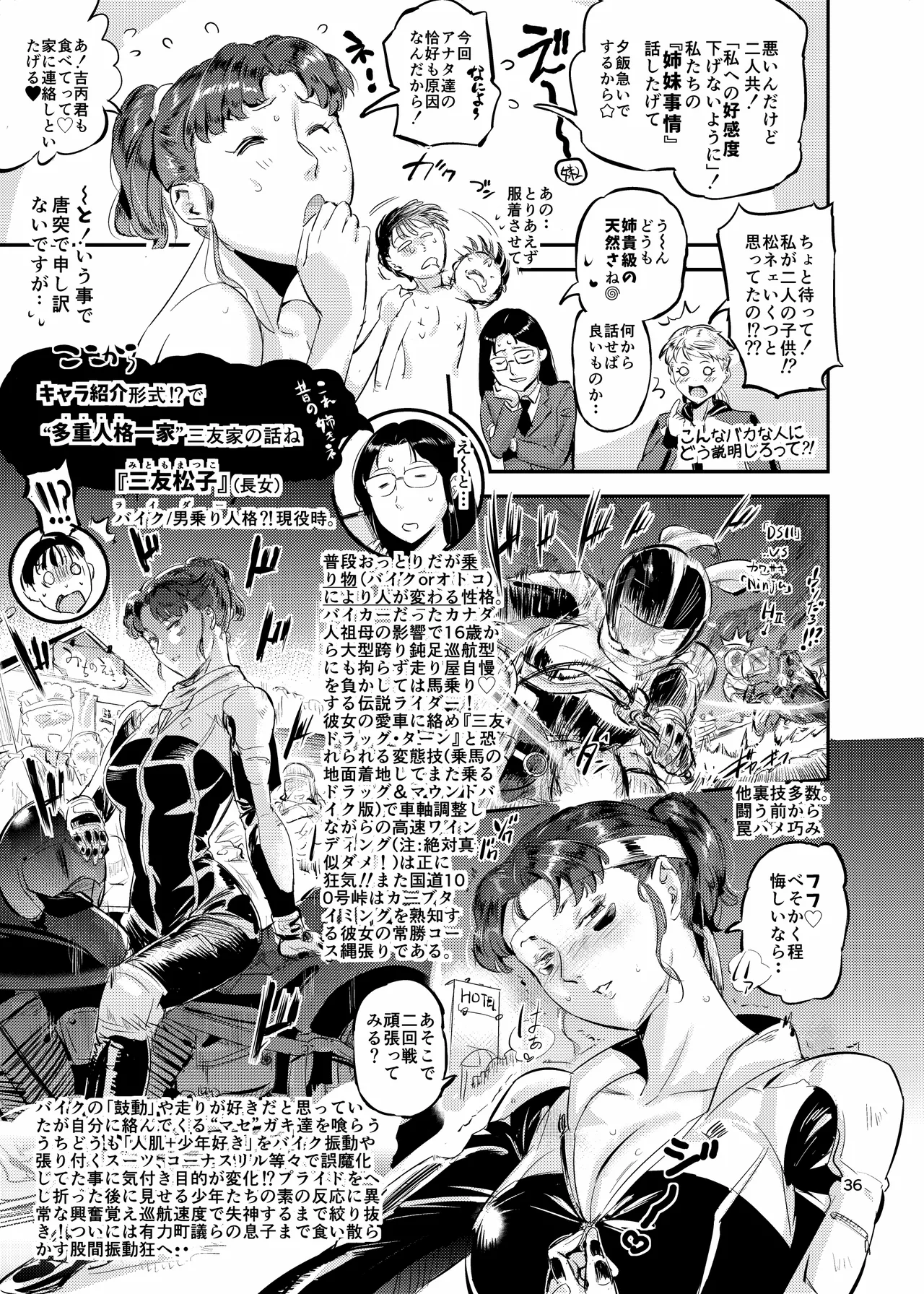 沼らせ！乗り体主婦松子 Page.36