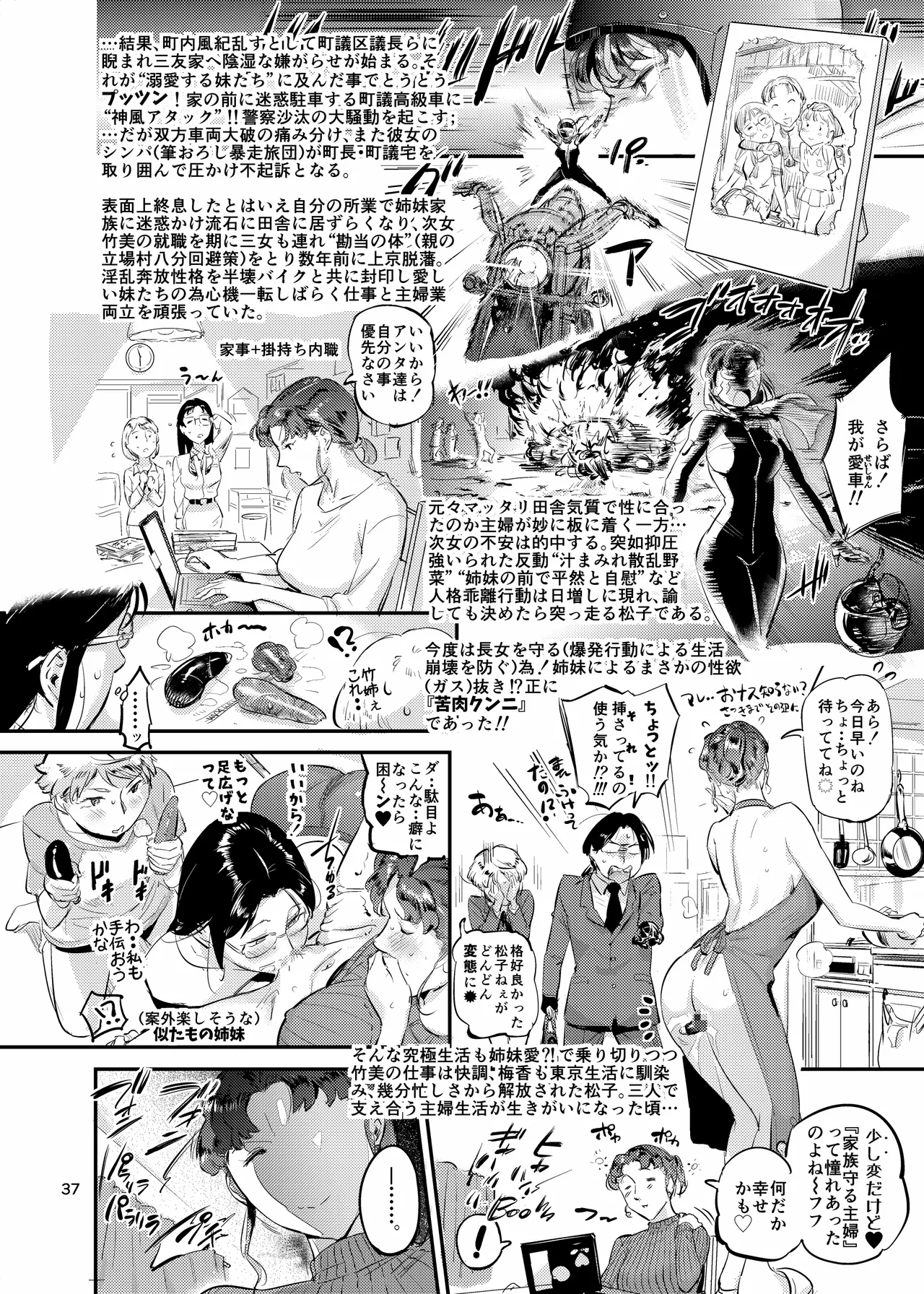 沼らせ！乗り体主婦松子 Page.37