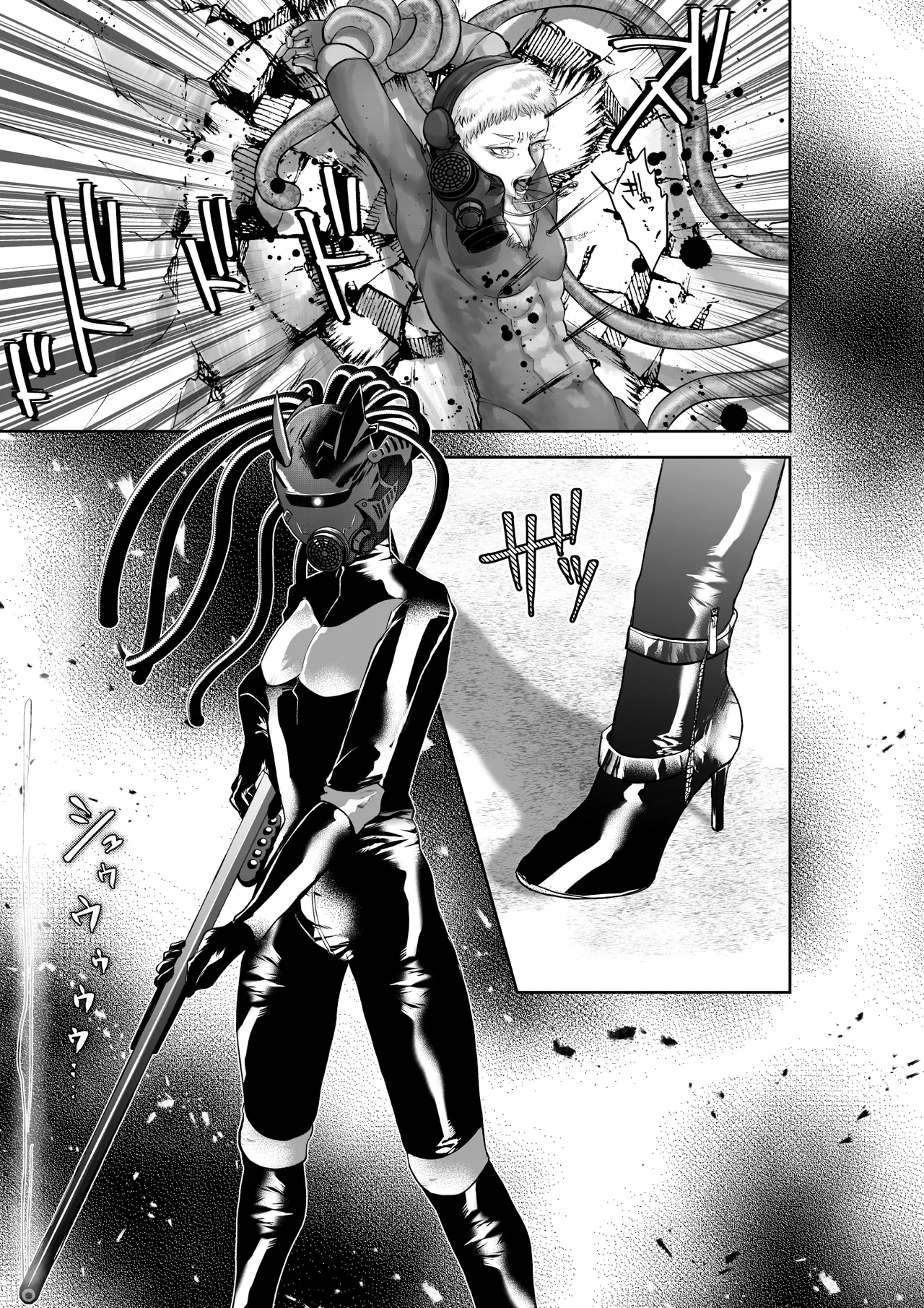 美人兵士は人外の触手に蕩け堕ちる Page.5