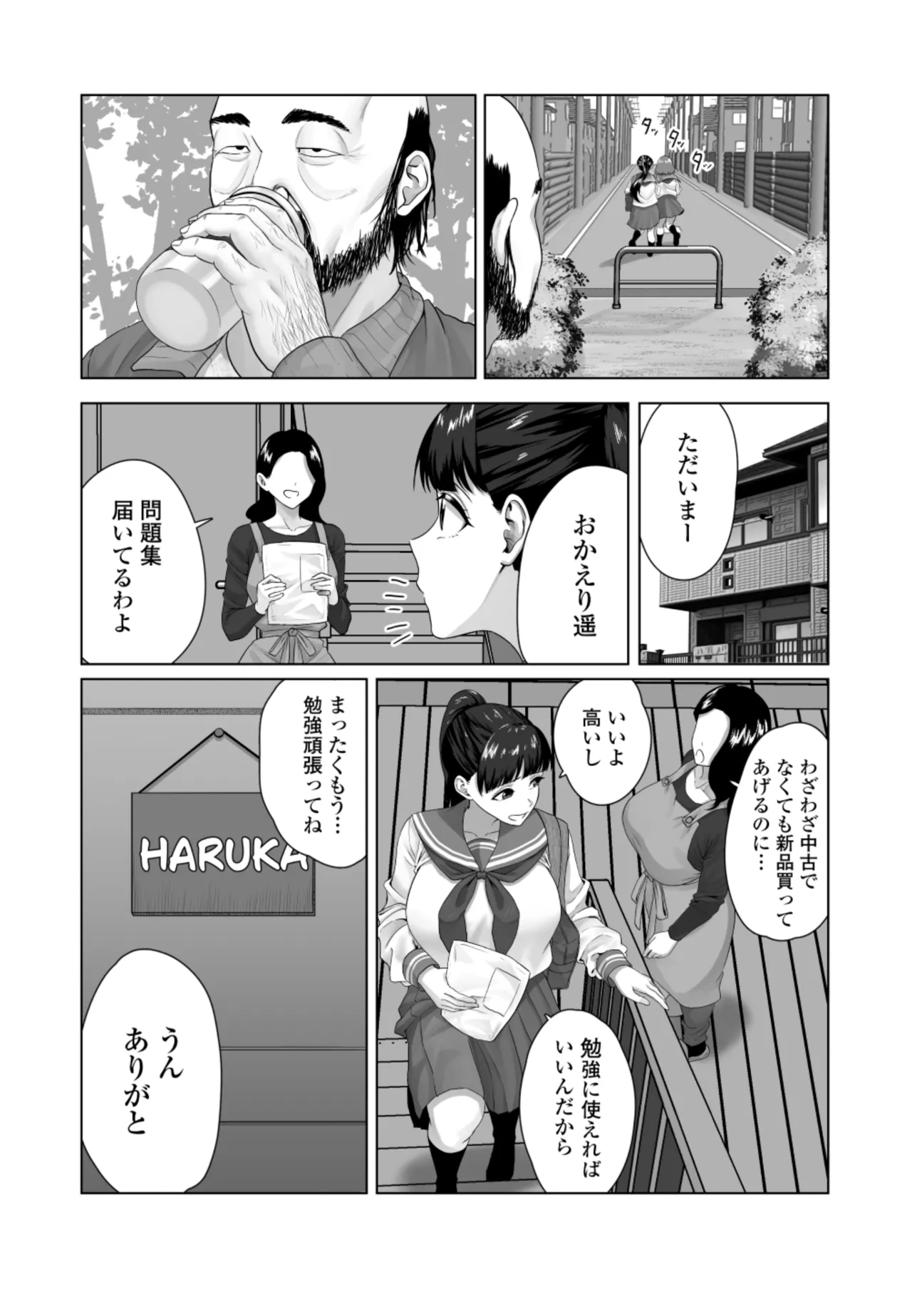 便女願望〜優等生が性欲と好奇心のせいで汚いおじさんの便女になるまで〜 Page.5