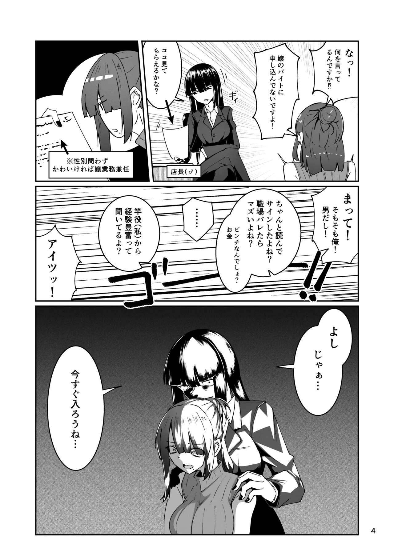 どうしてバイト先が風俗の嬢なんだ⁉ Page.4