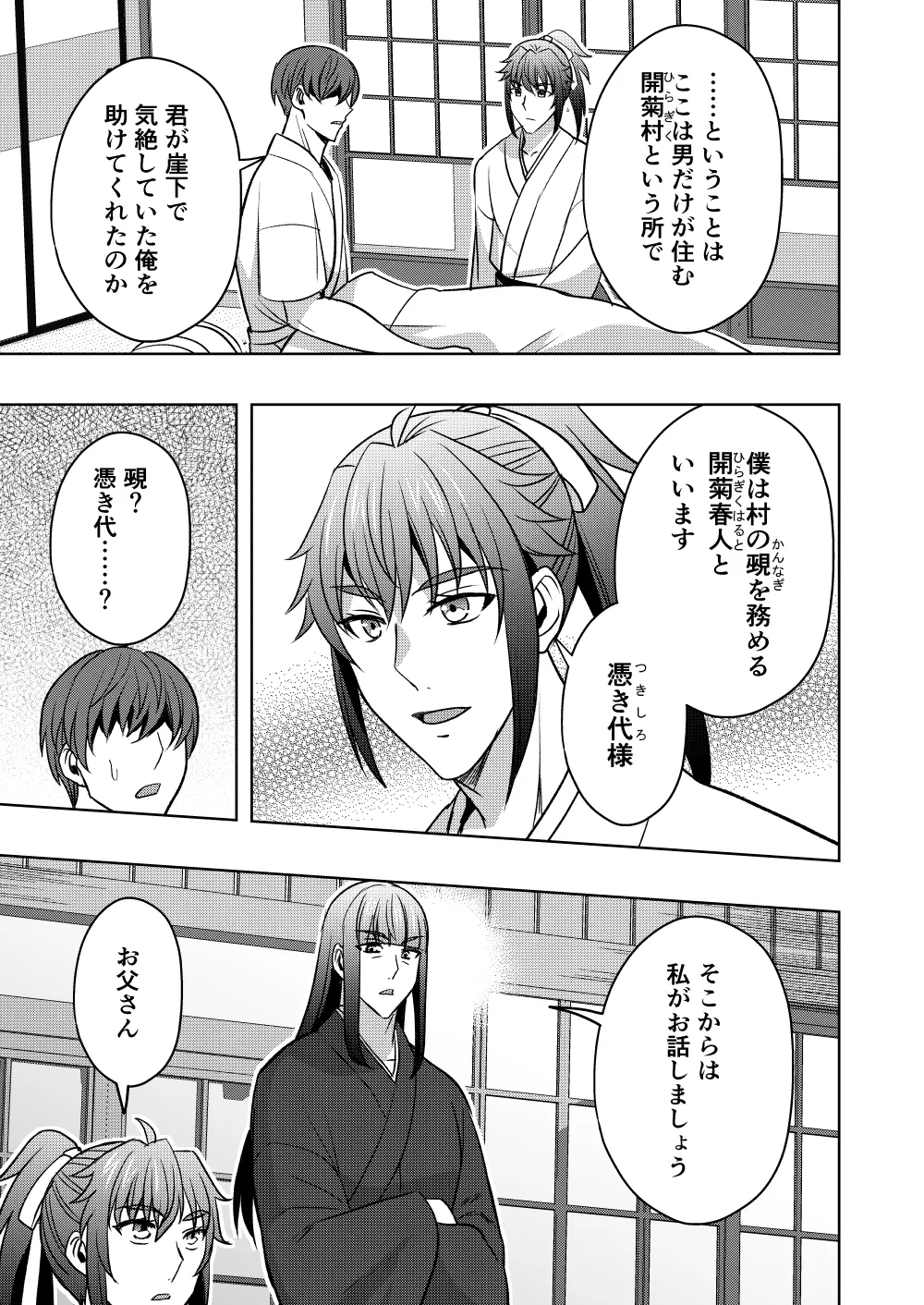 神ケツ男淫習村 Page.4