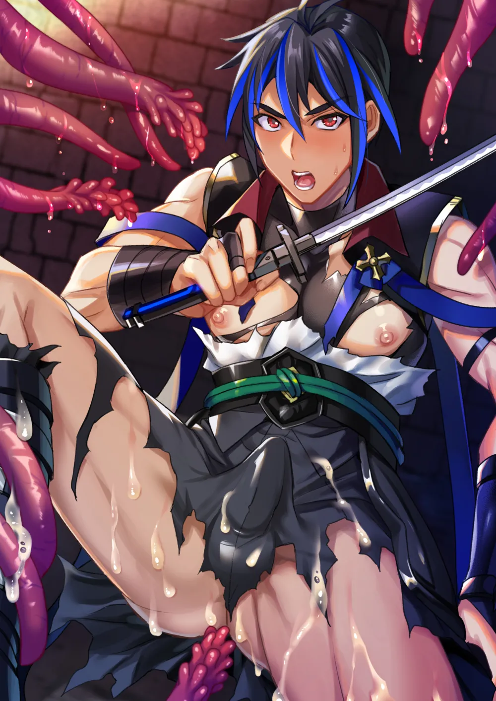 斬魔忍騎ツルギ 最強忍者VSメス堕ち調教編 Page.73