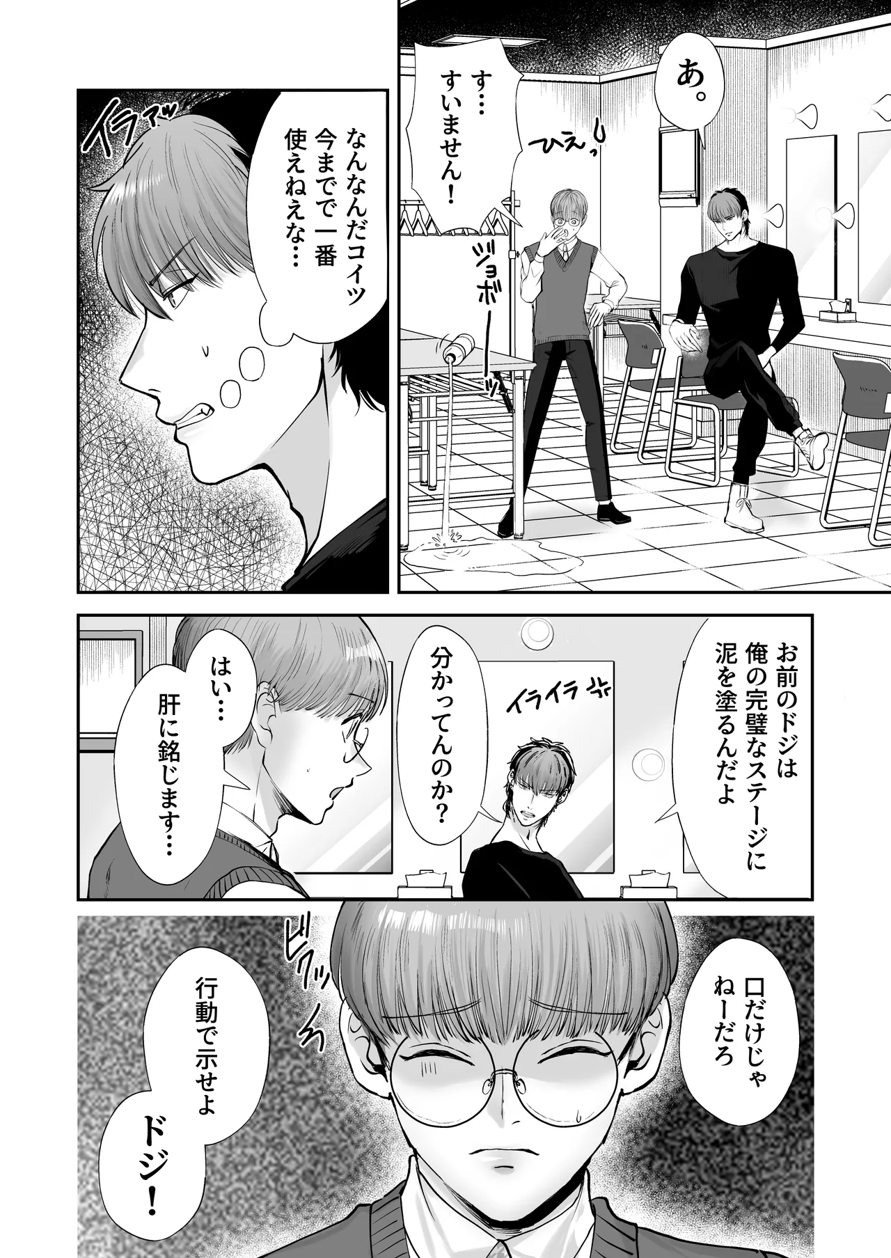 無自覚ビッチのドジっ子マネージャーはどSアイドルのモノ Page.8