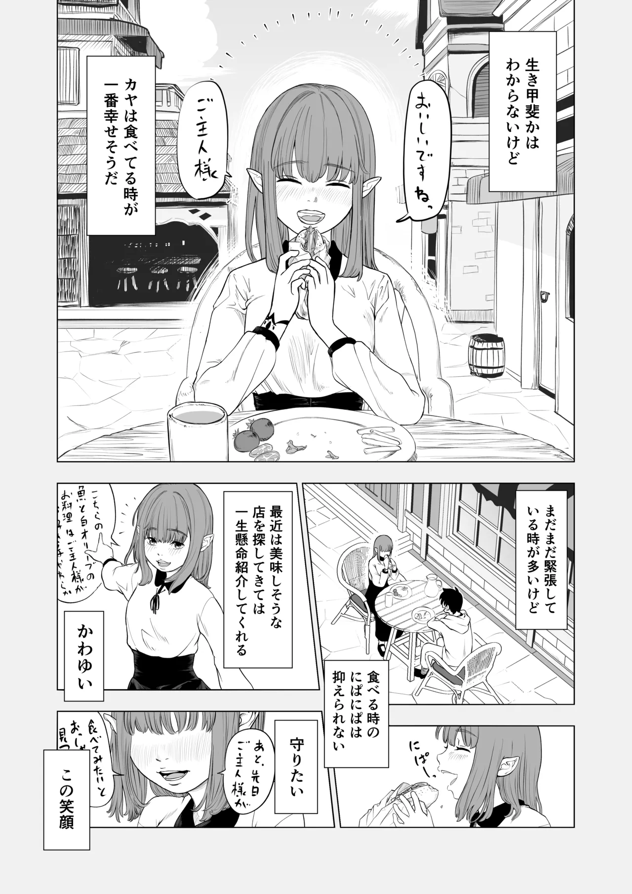 転生ぼっち、奴●少女を買う。 Page.13