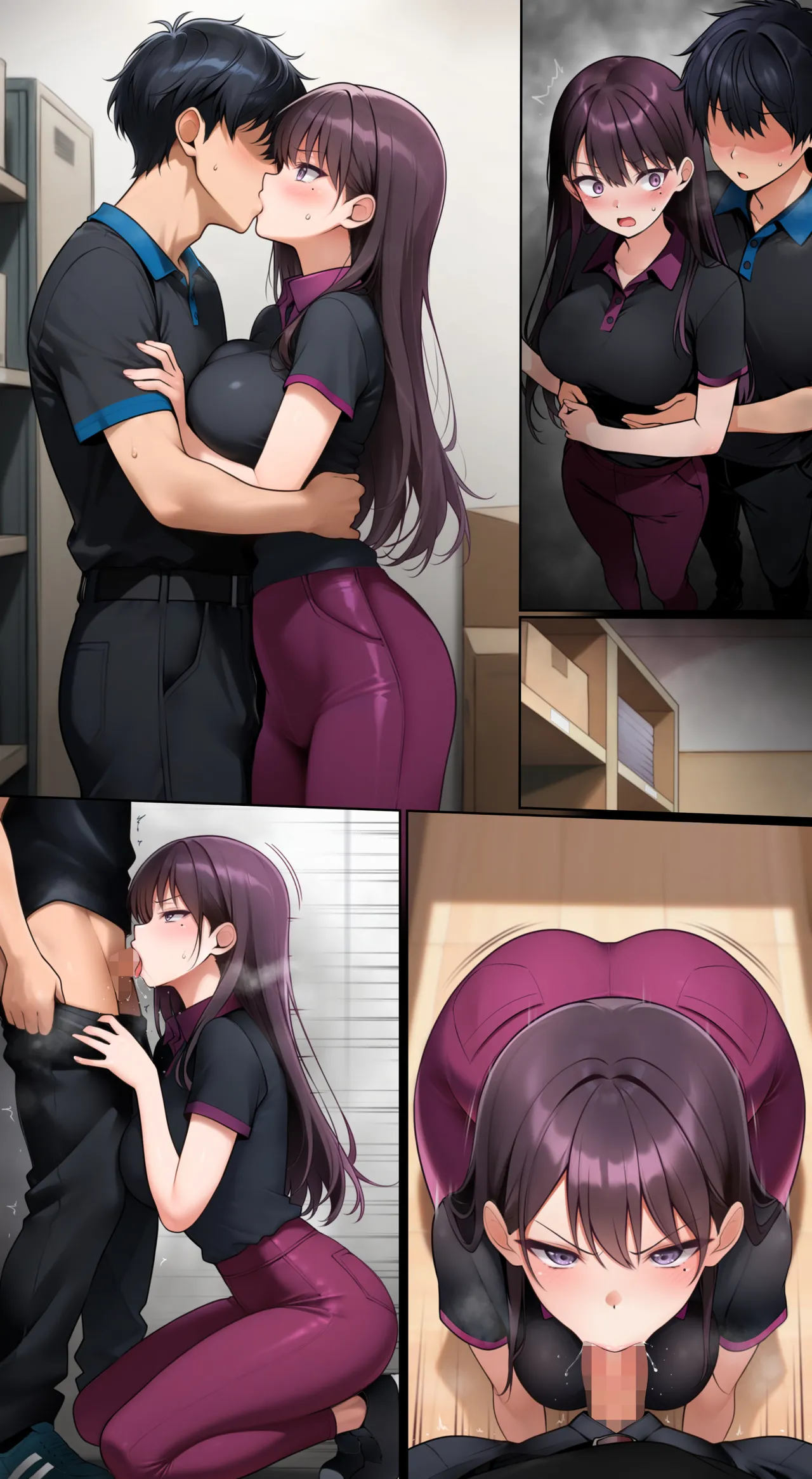 RiNGで隠れセックス3ページ漫画 Page.5