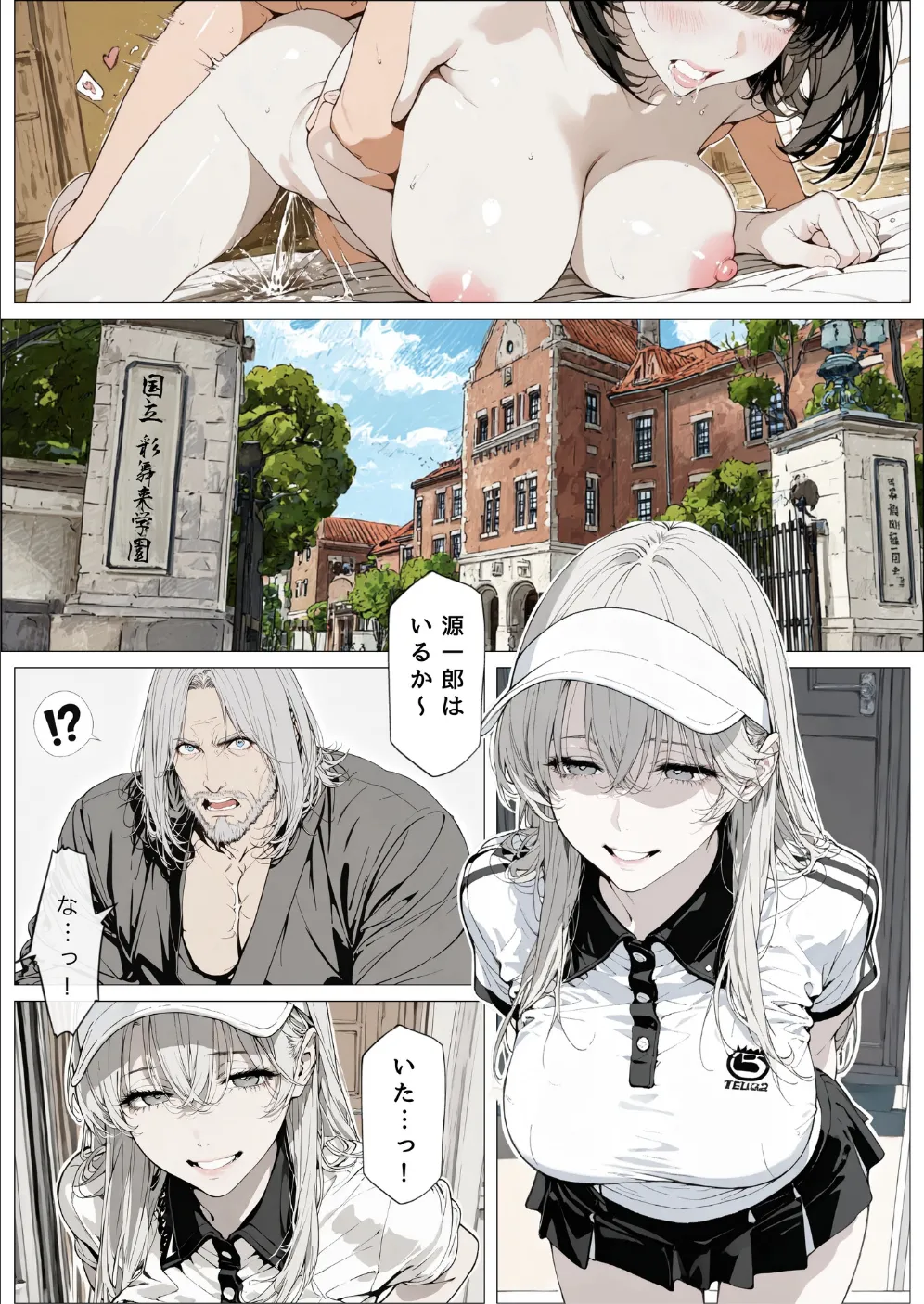 國立彩舞来学園 第10話 [AI Generated] Page.18