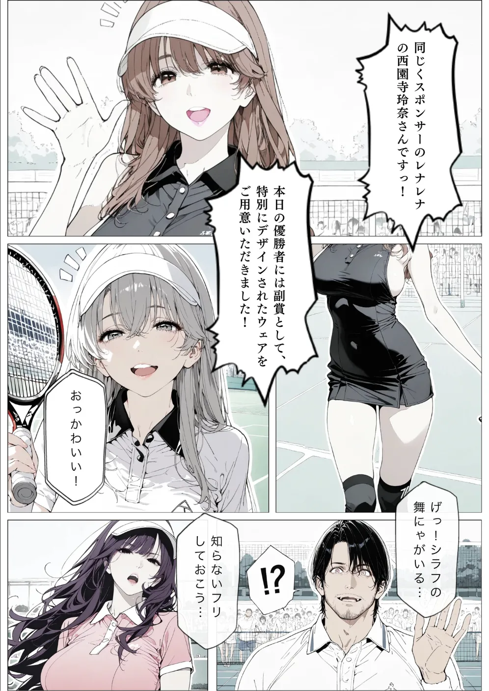國立彩舞来学園 第10話 [AI Generated] Page.183