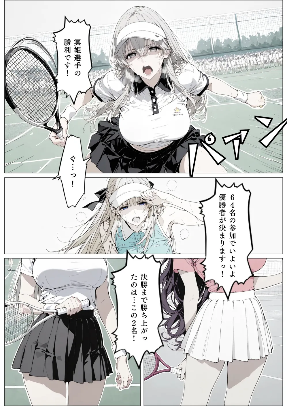 國立彩舞来学園 第10話 [AI Generated] Page.187