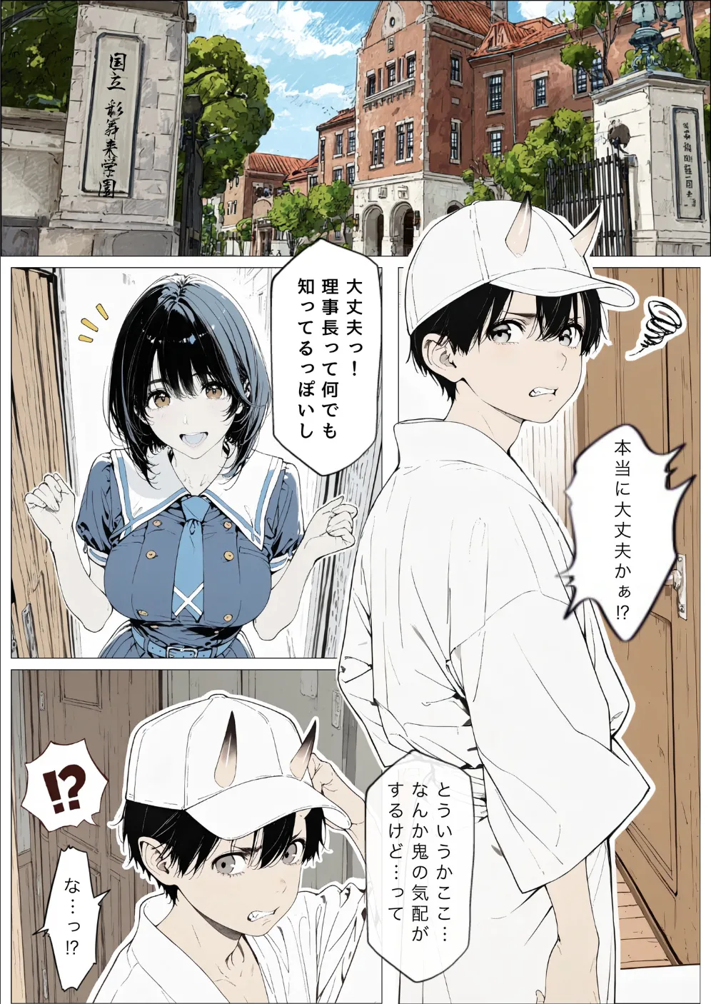 國立彩舞来学園 第10話 [AI Generated] Page.26