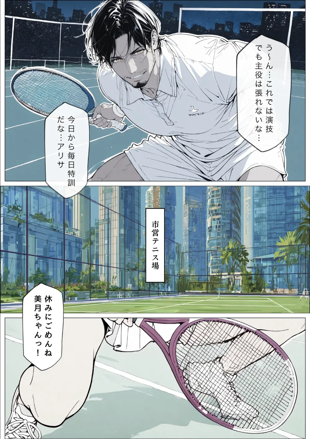國立彩舞来学園 第10話 [AI Generated] Page.37