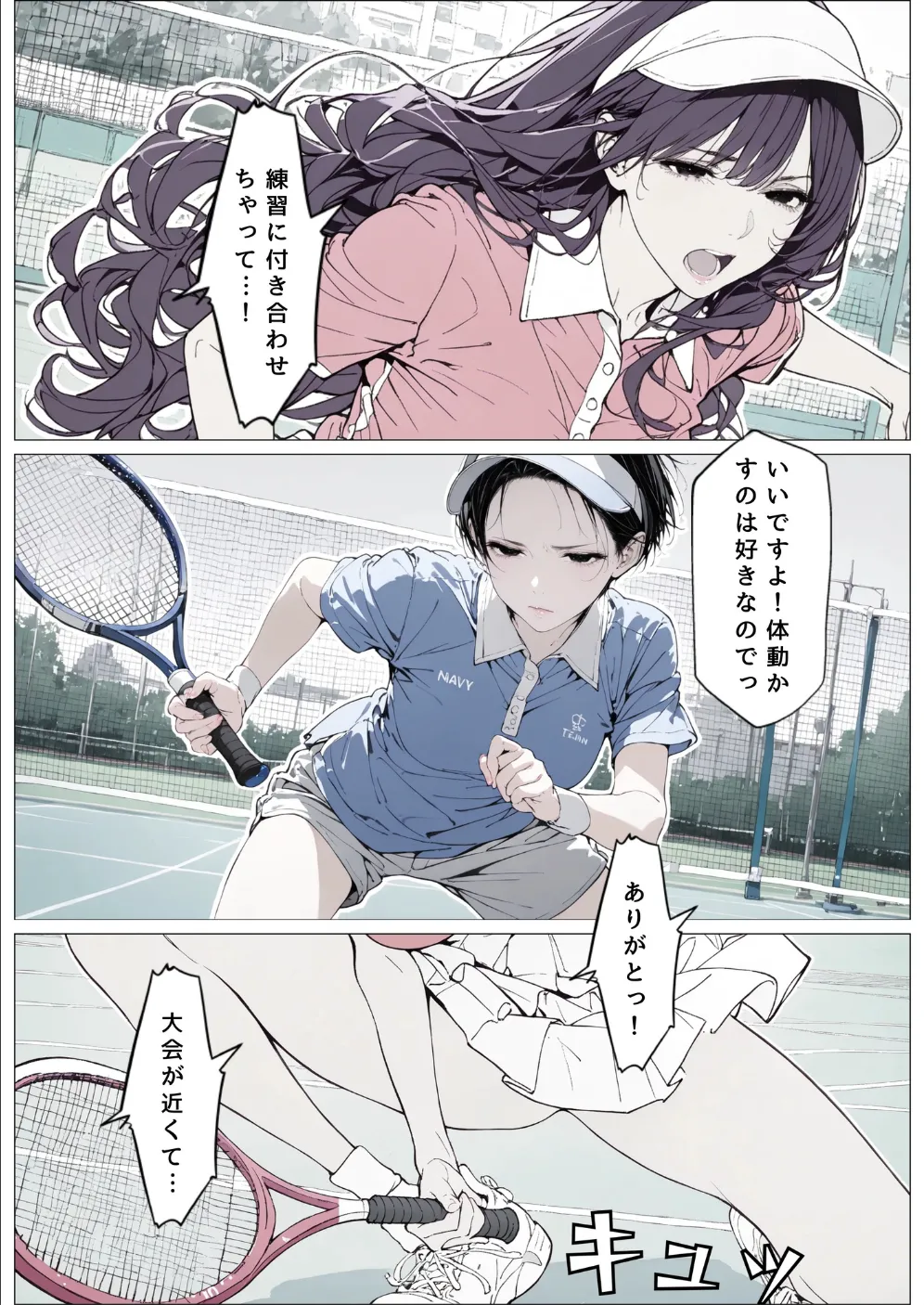 國立彩舞来学園 第10話 [AI Generated] Page.38