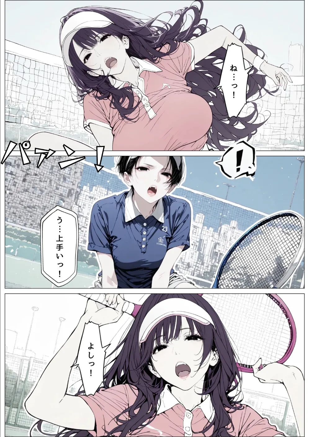 國立彩舞来学園 第10話 [AI Generated] Page.39