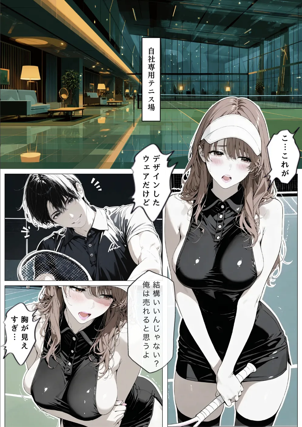 國立彩舞来学園 第10話 [AI Generated] Page.40