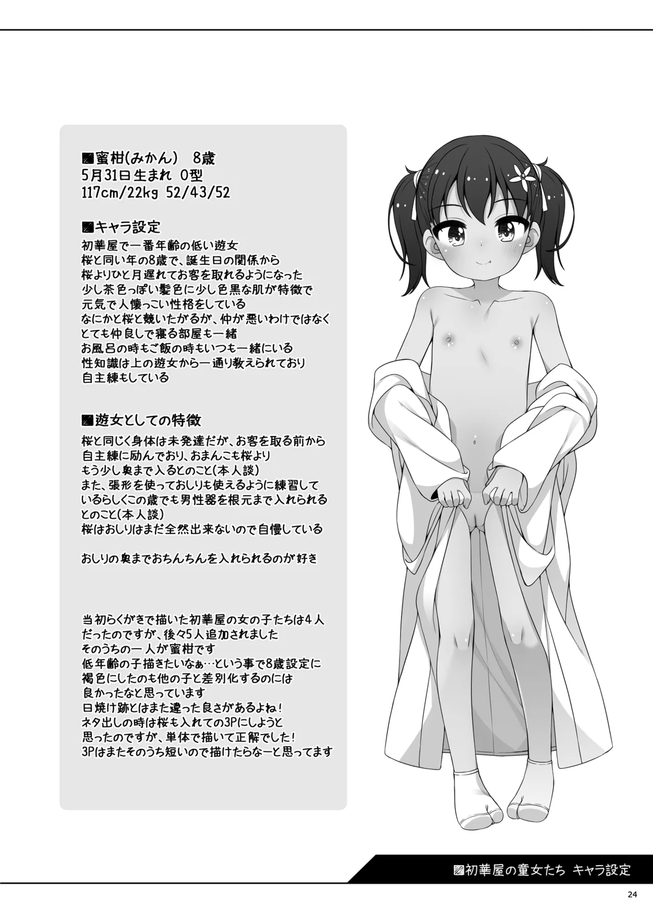 初初華屋の○女たち ～みかん編～ Page.23