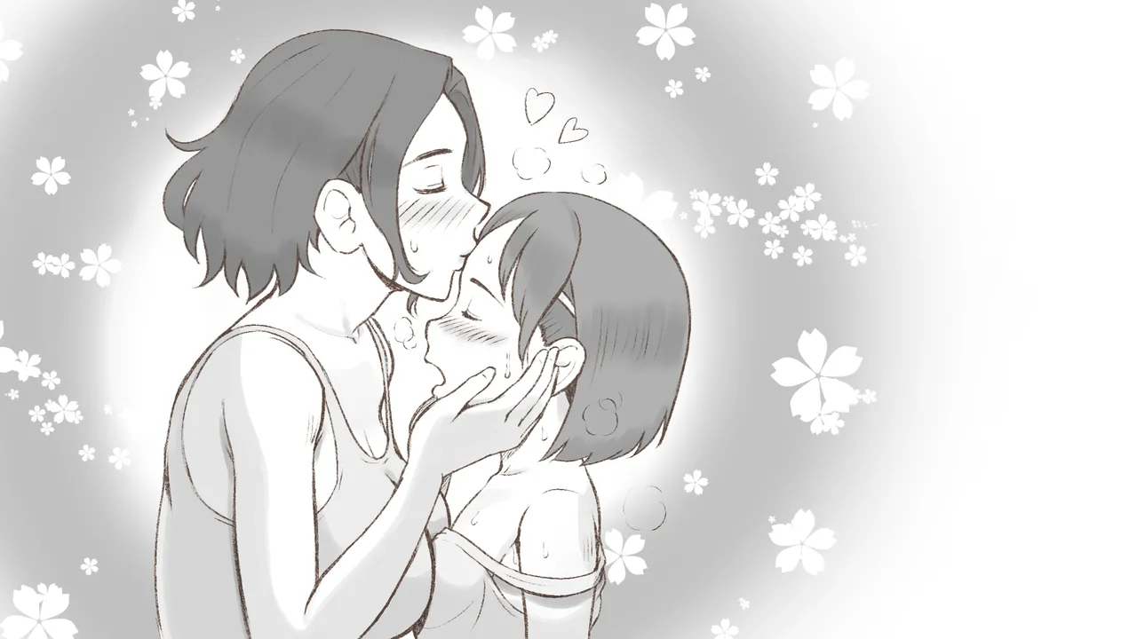 Girl on Mom はじめてのタンポン Page.100