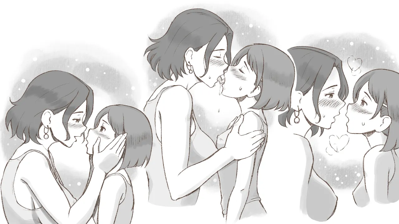 Girl on Mom はじめてのタンポン Page.104