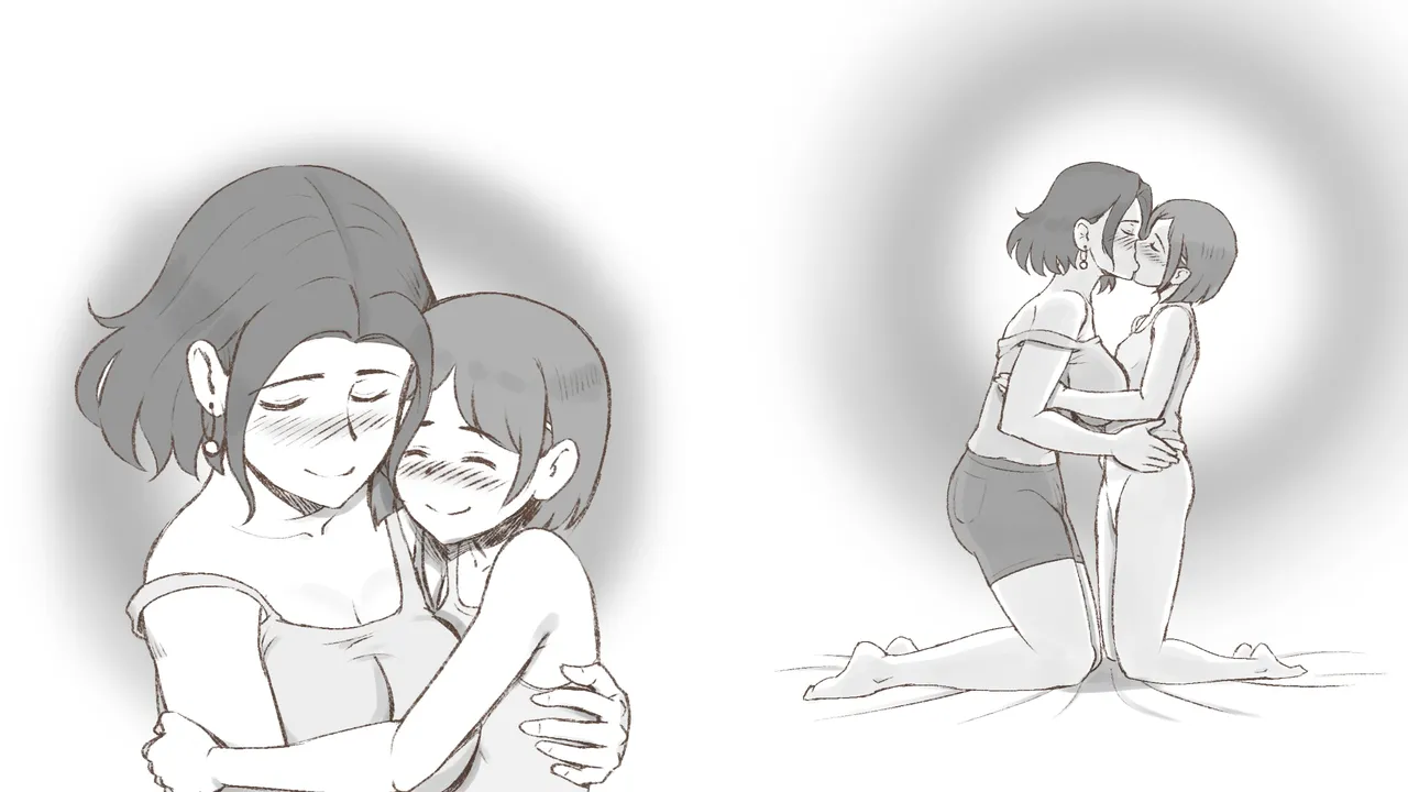 Girl on Mom はじめてのタンポン Page.105