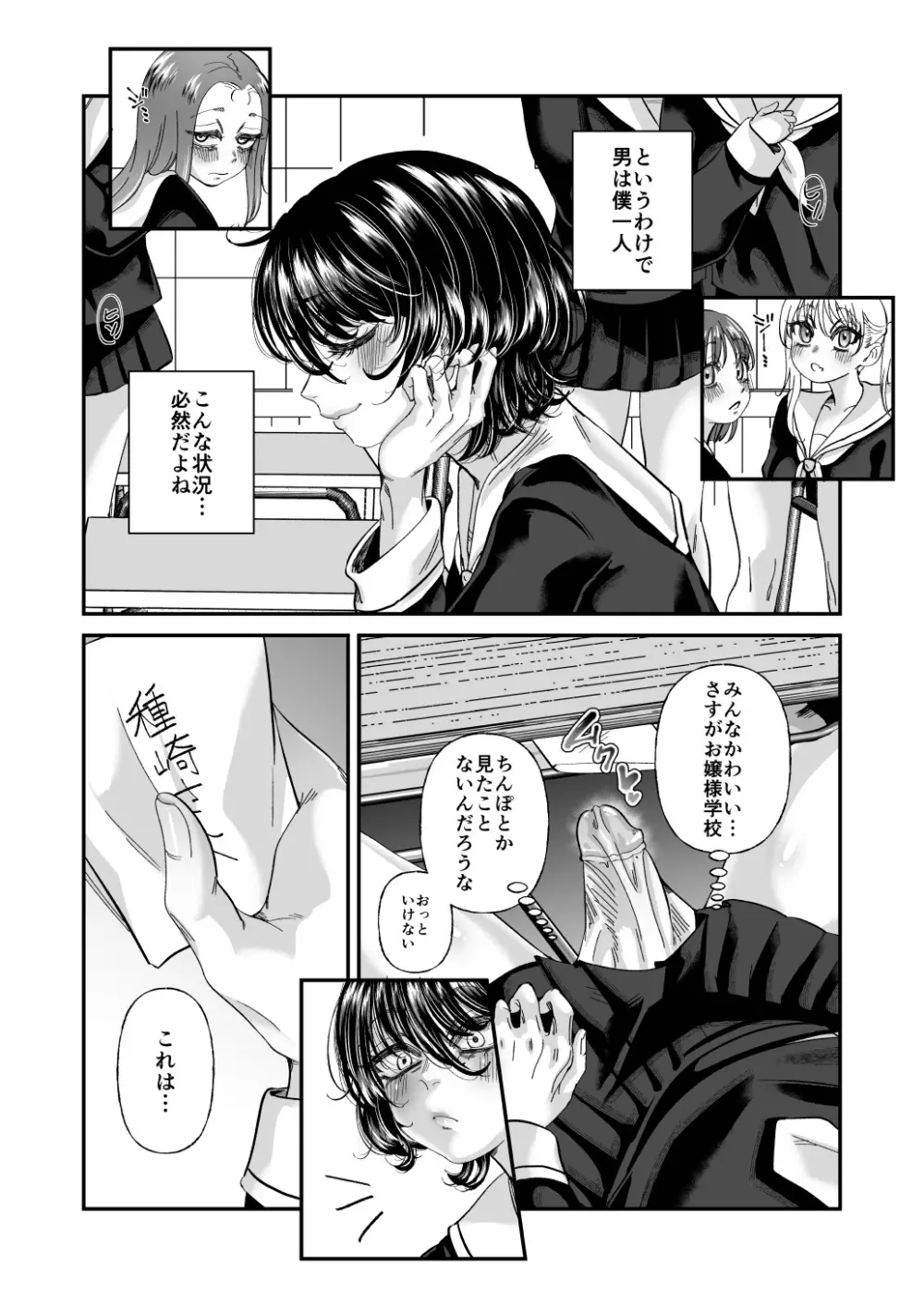 男の娘も女子校に入れるってホント？ Page.7