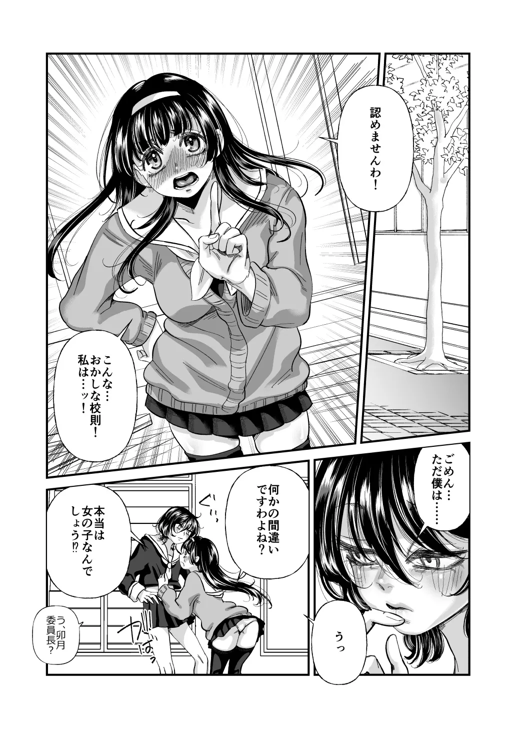 男の娘も女子校に入れるってホント？ Page.8