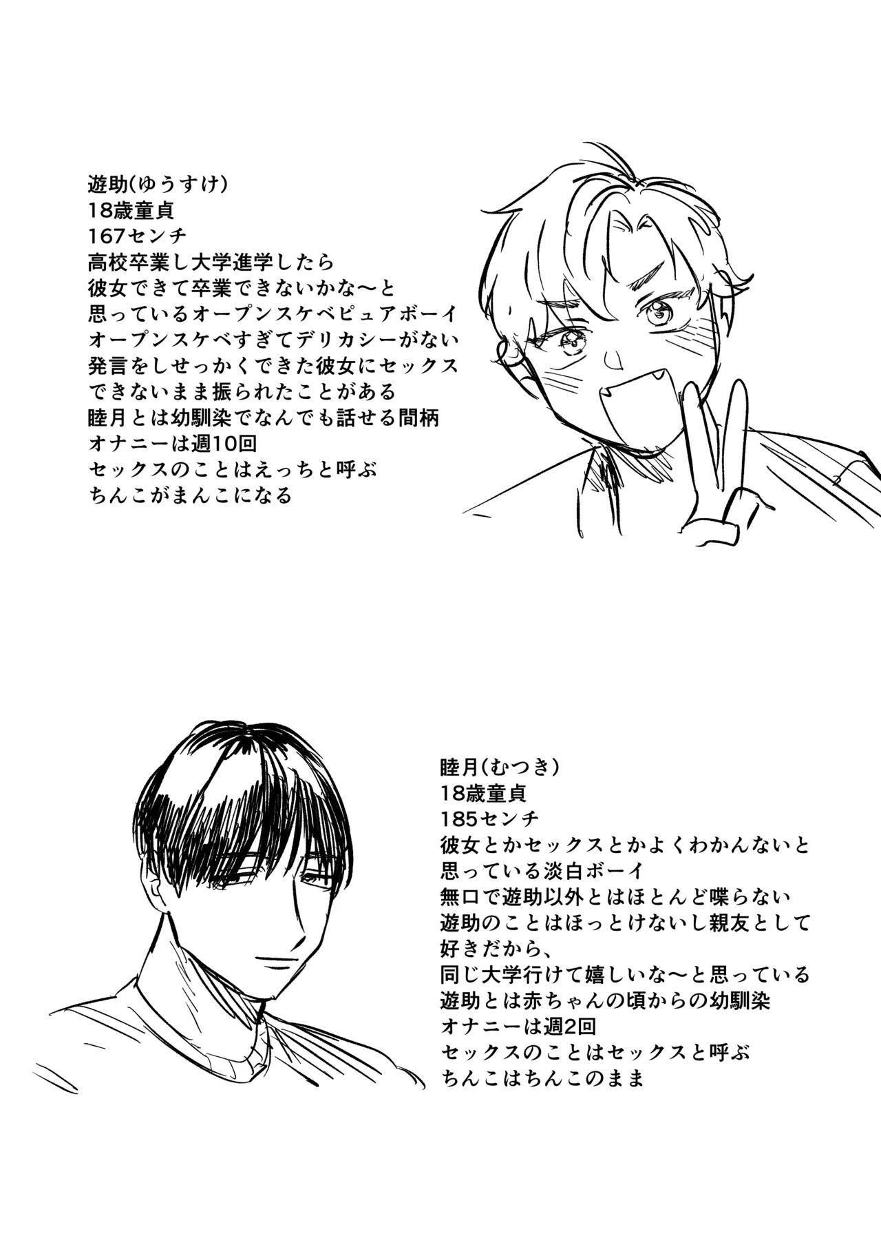 カントボーイになっちゃったので幼馴染と卒業しよっ? Page.48