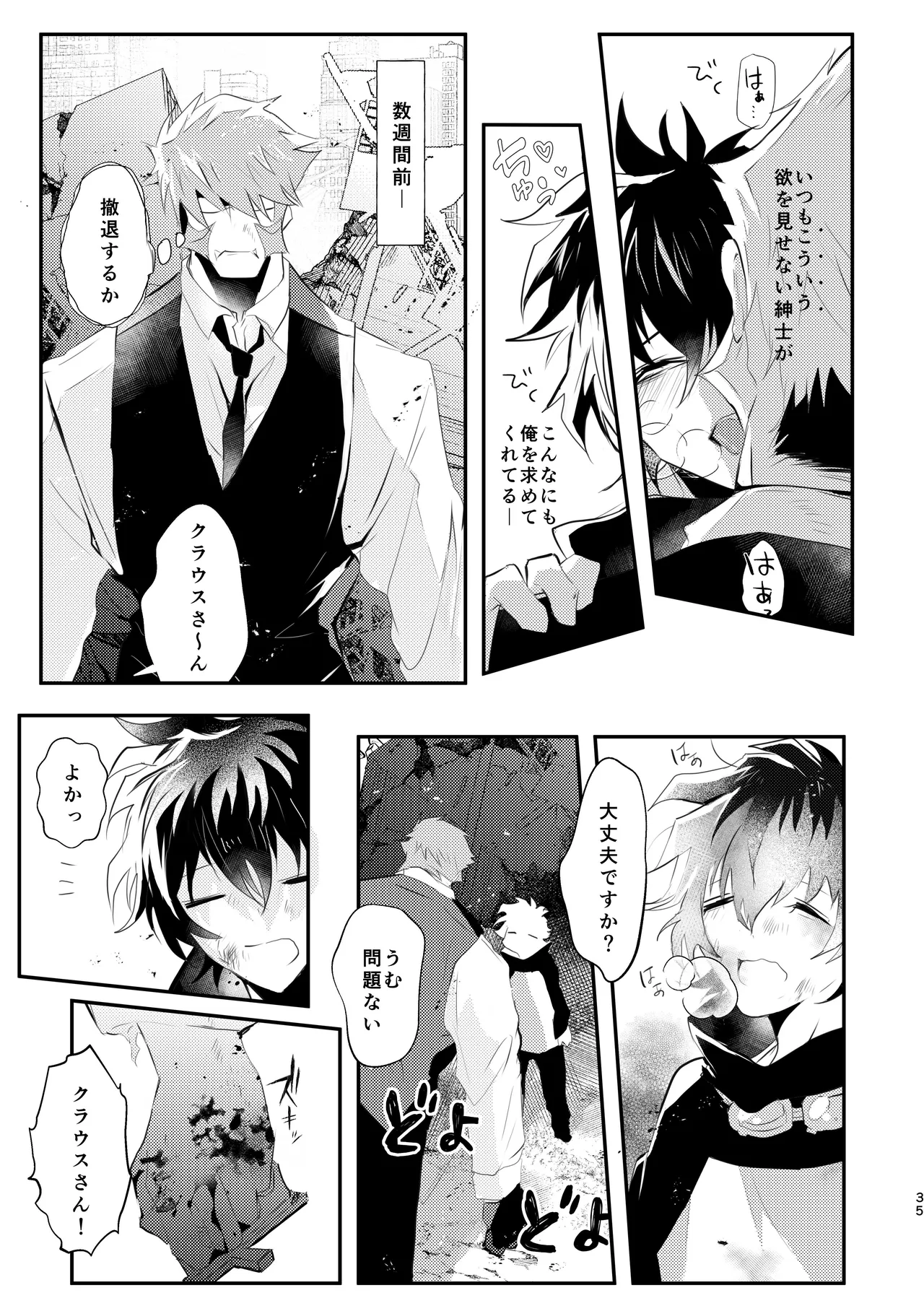 薔薇とスミレと砂糖菓子 Page.35