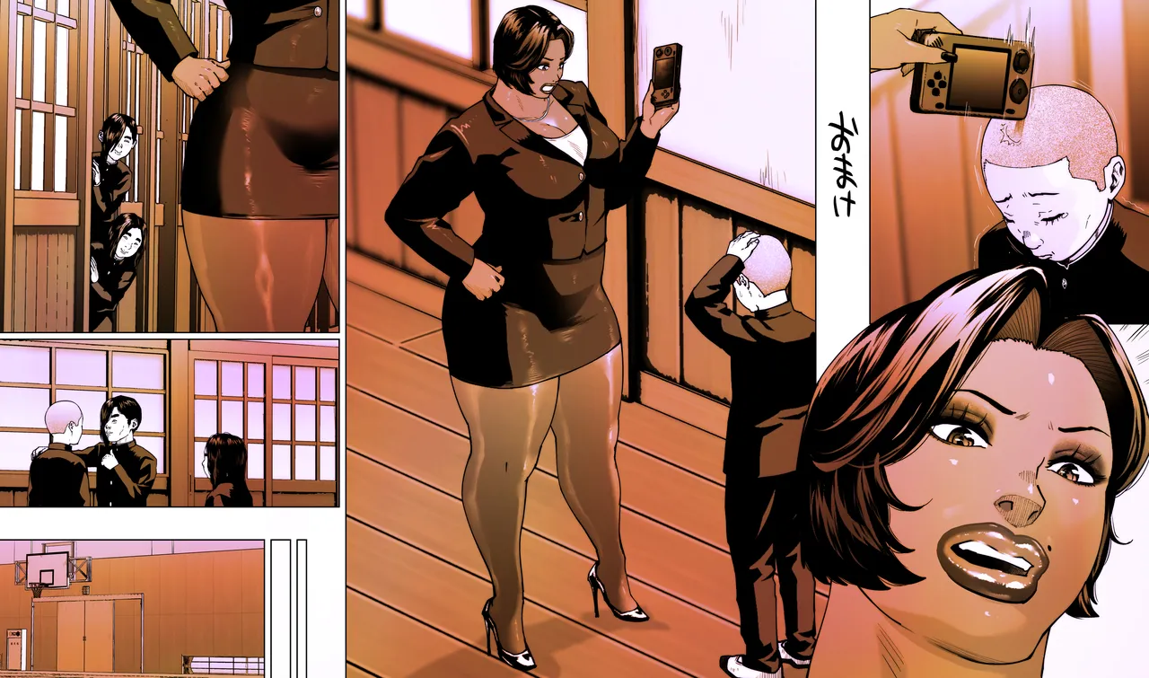 尻壺女教師涼子 見開き番外編2 Page.9