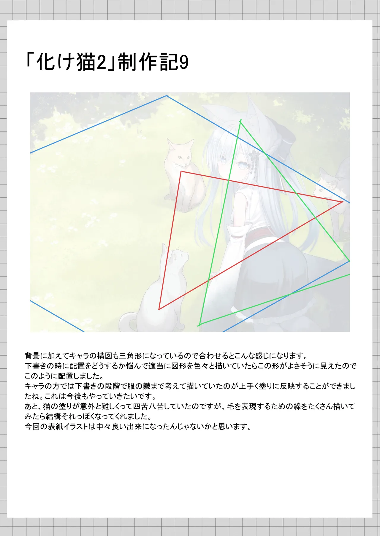 俺は失恋し化け猫は再び現れる+制作記セット Page.154