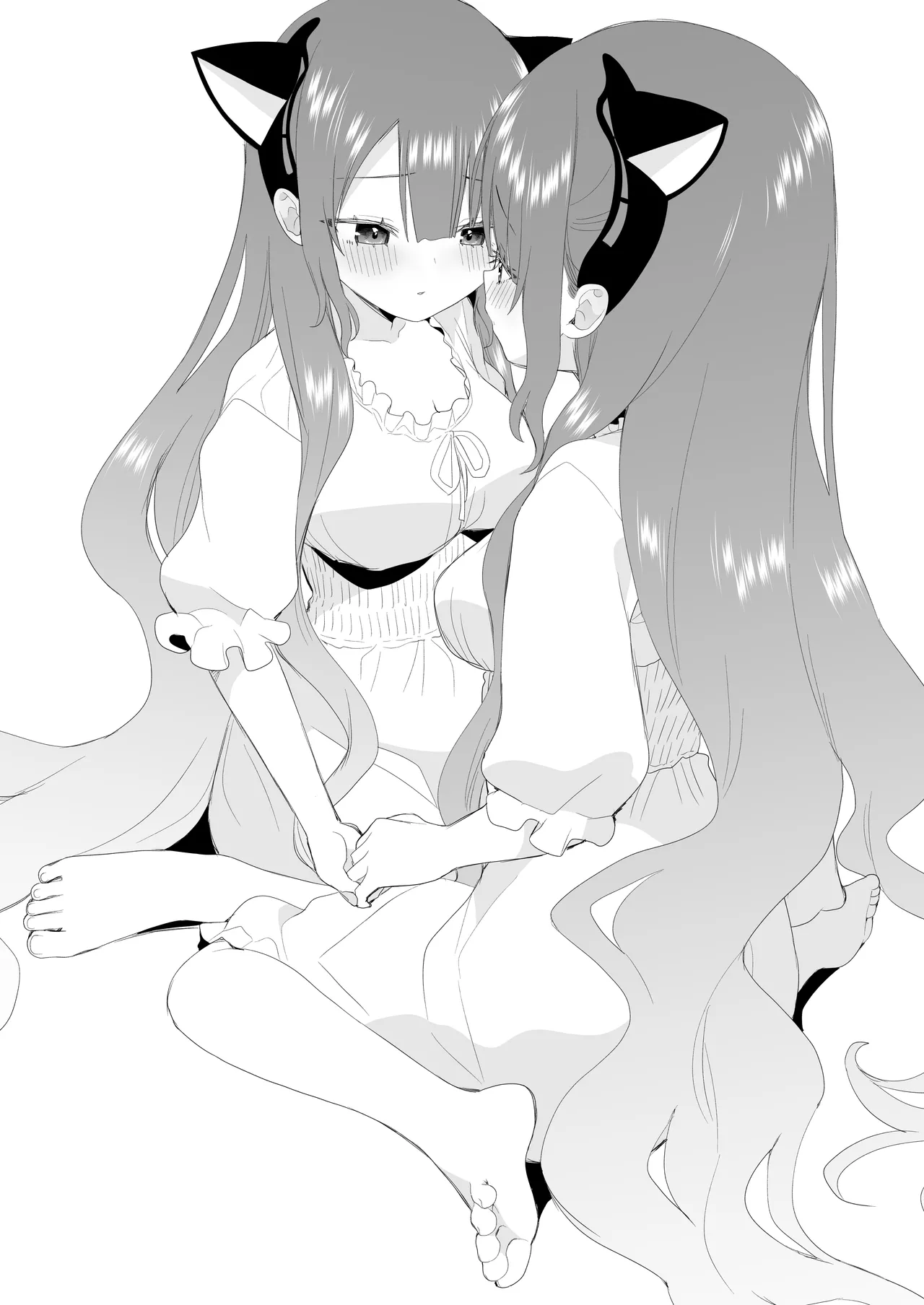 ユレミラ分身百合-もう一人の私に触れる夜- Page.3
