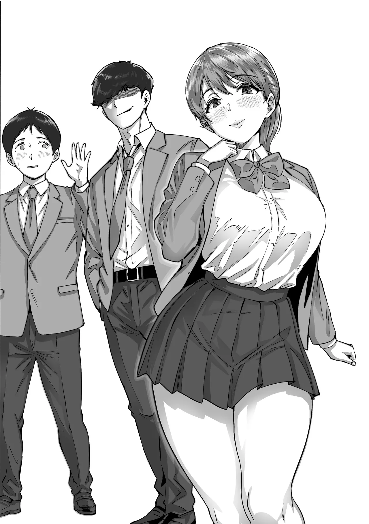 逃げちんコンプレックス 〜あざと巨乳女子の挑発に勃起隠し逃げた雑魚ww〜 Page.61