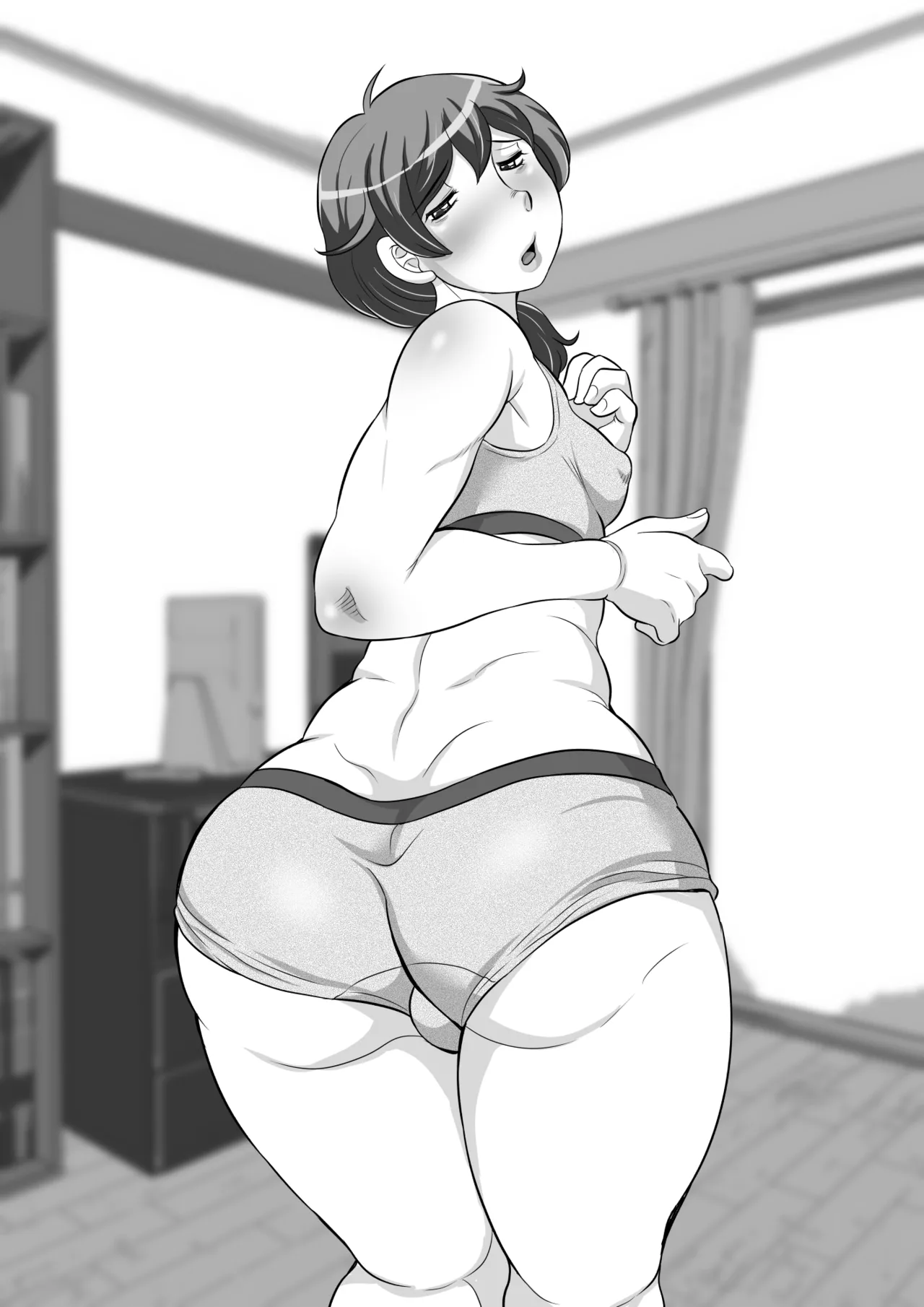 アナニーのせいでメス化ホルモンが あふれてしまったかおる君 身体はムチムチ、お尻も大きくなっちゃって… ボクどうしたらいいの?… Page.48