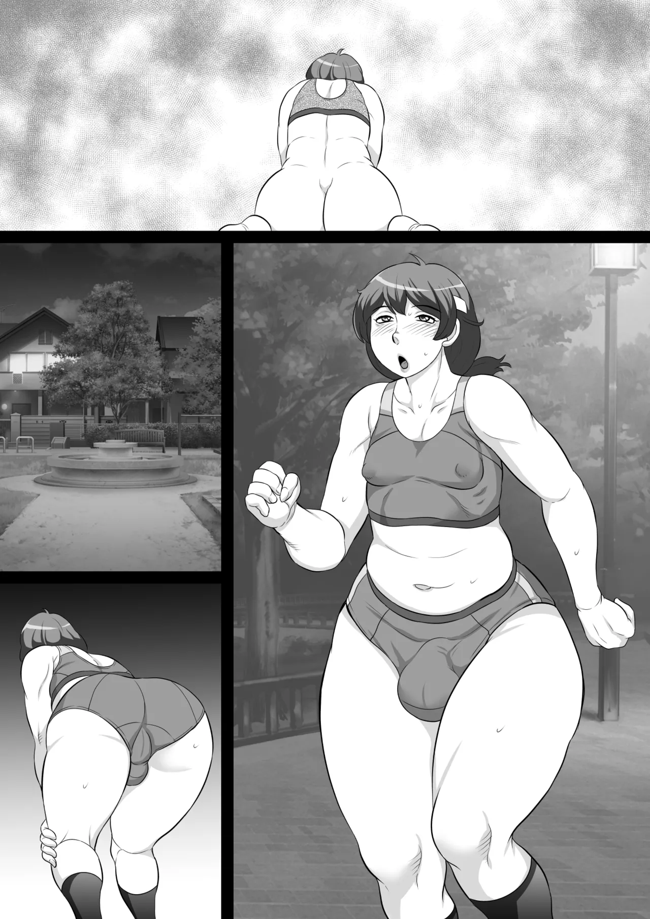 アナニーのせいでメス化ホルモンが あふれてしまったかおる君 身体はムチムチ、お尻も大きくなっちゃって… ボクどうしたらいいの?… Page.52