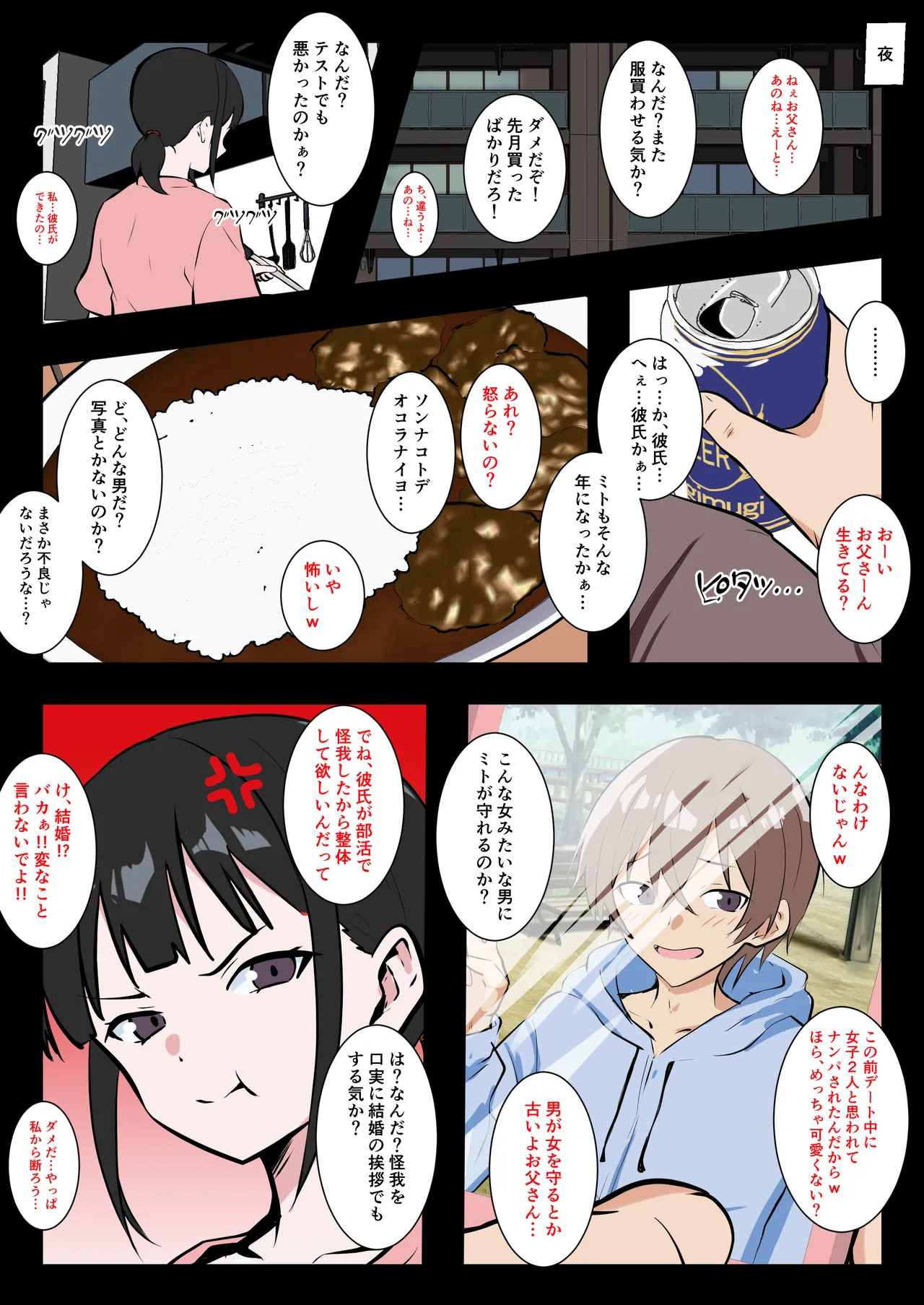 彼女のお父さんにメス堕ちさせられた僕 Page.4