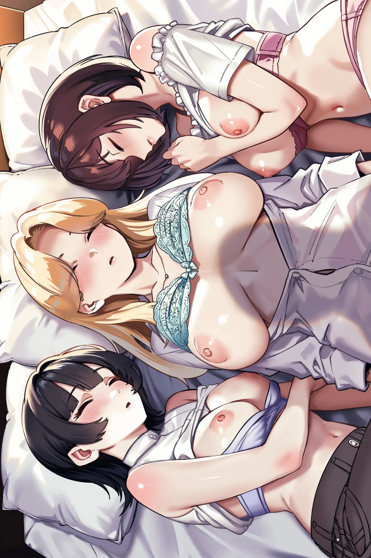 眠泊3〜掌で踊る傲慢な女帝、狩人が獲物に変わる刻〜 Page.155