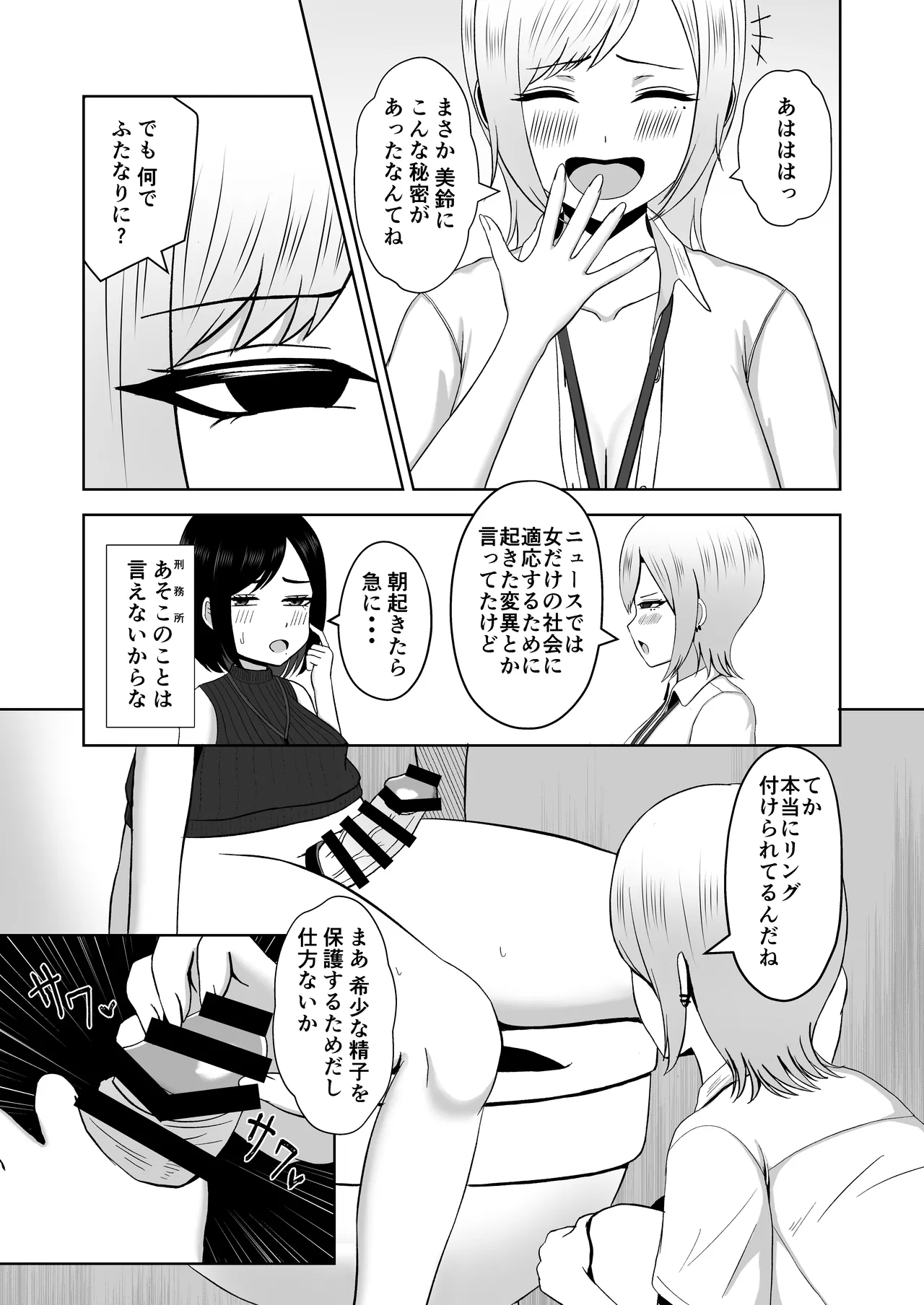ふたなり搾精刑務所2 出所後、バリキャリ女になった私はふたなりちんぽの快楽で堕ちていく Page.11