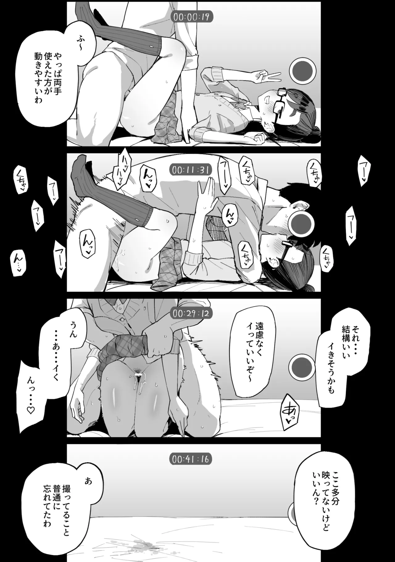 オタク女友達とハメ撮りするだけ Page.2
