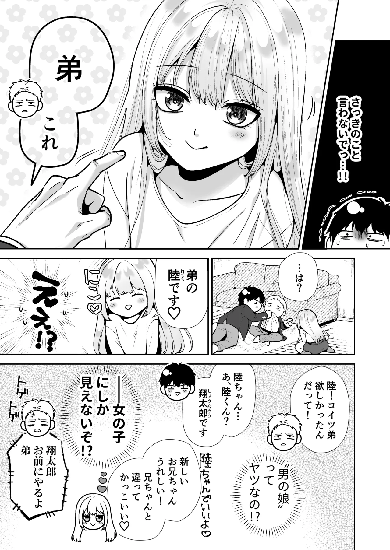 もらった弟くんは雑魚乳首の男の娘でした Page.6
