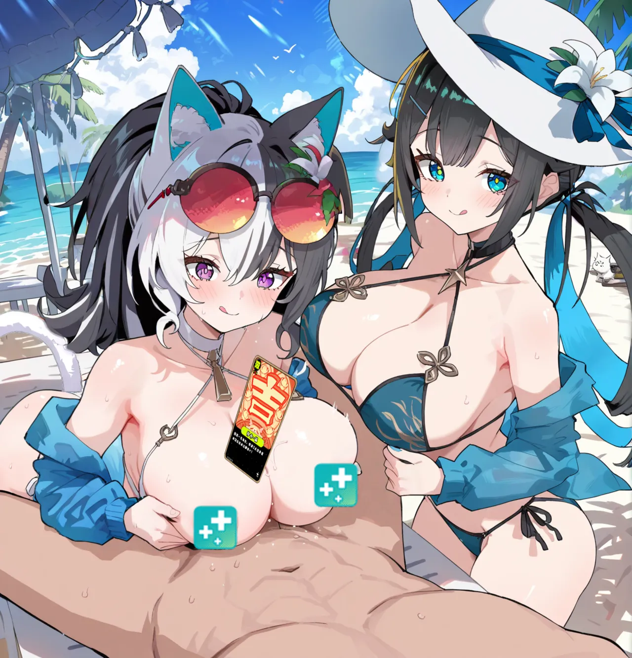 【吉星派对】【AstralParty】南希露X姬梦朝 （泳装❤） Page.4