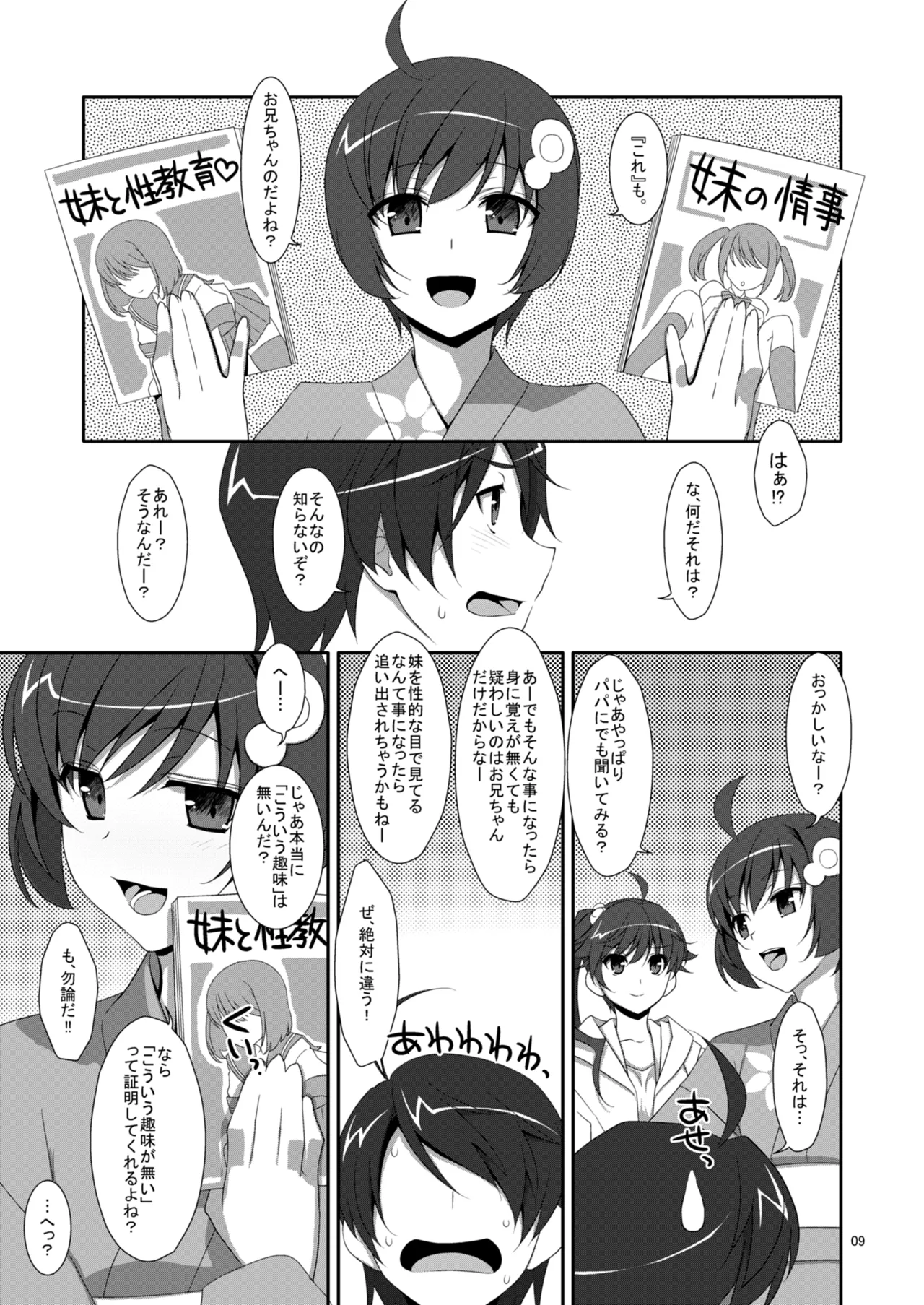 お兄ちゃんは妹に欲情したりしないよねっ？ Page.7