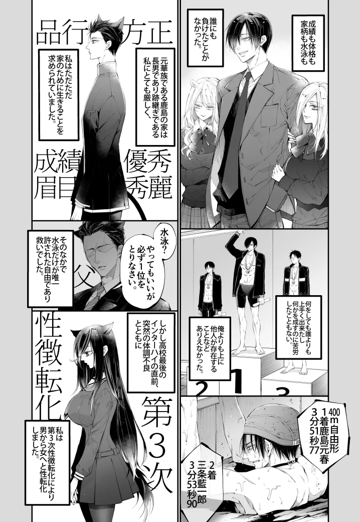 ターシャリトランスストレンジ*人生負け知らずの俺が唯一勝てなかった相手と10年後に再会して見合い(1ヵ月同棲)する話 Page.5