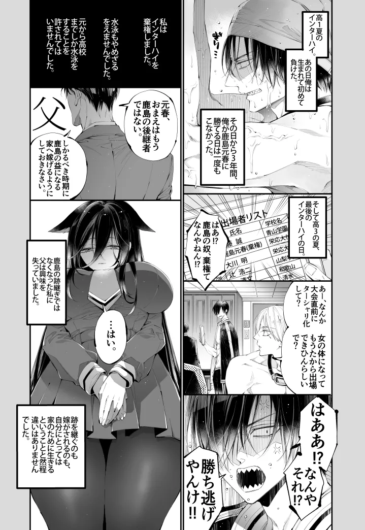 ターシャリトランスストレンジ*人生負け知らずの俺が唯一勝てなかった相手と10年後に再会して見合い(1ヵ月同棲)する話 Page.6