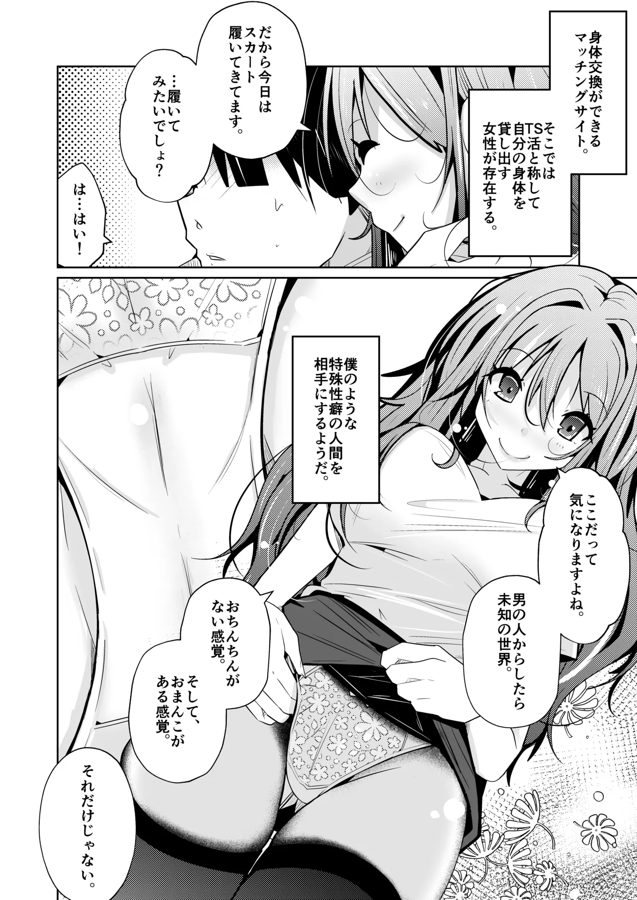 TS活 身体交換アプリで始めるTS活動！ Page.4