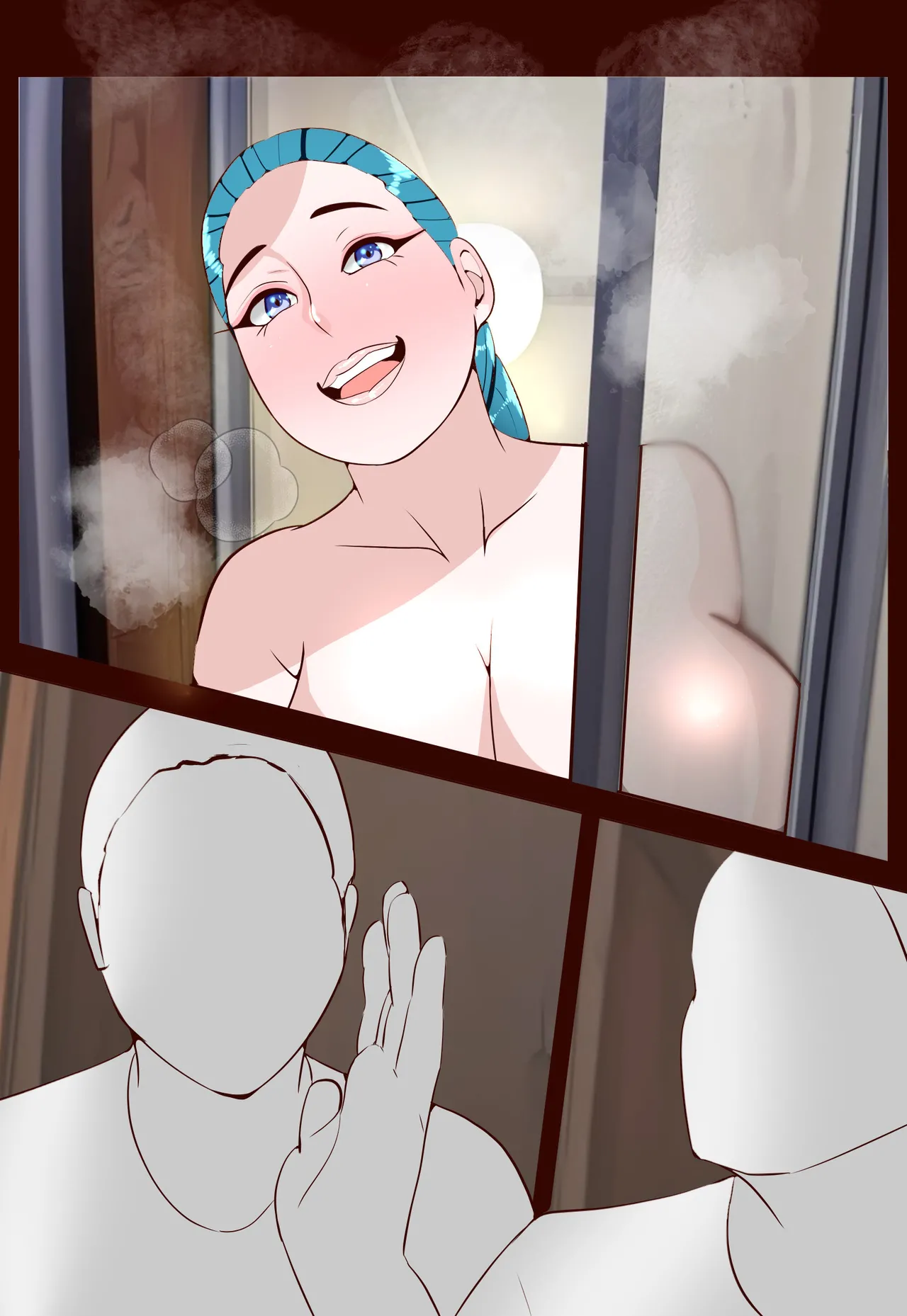 郷愁 僕主観母目線 田舎のおかんが不良にハメられて同人AVに出演した話 Page.131