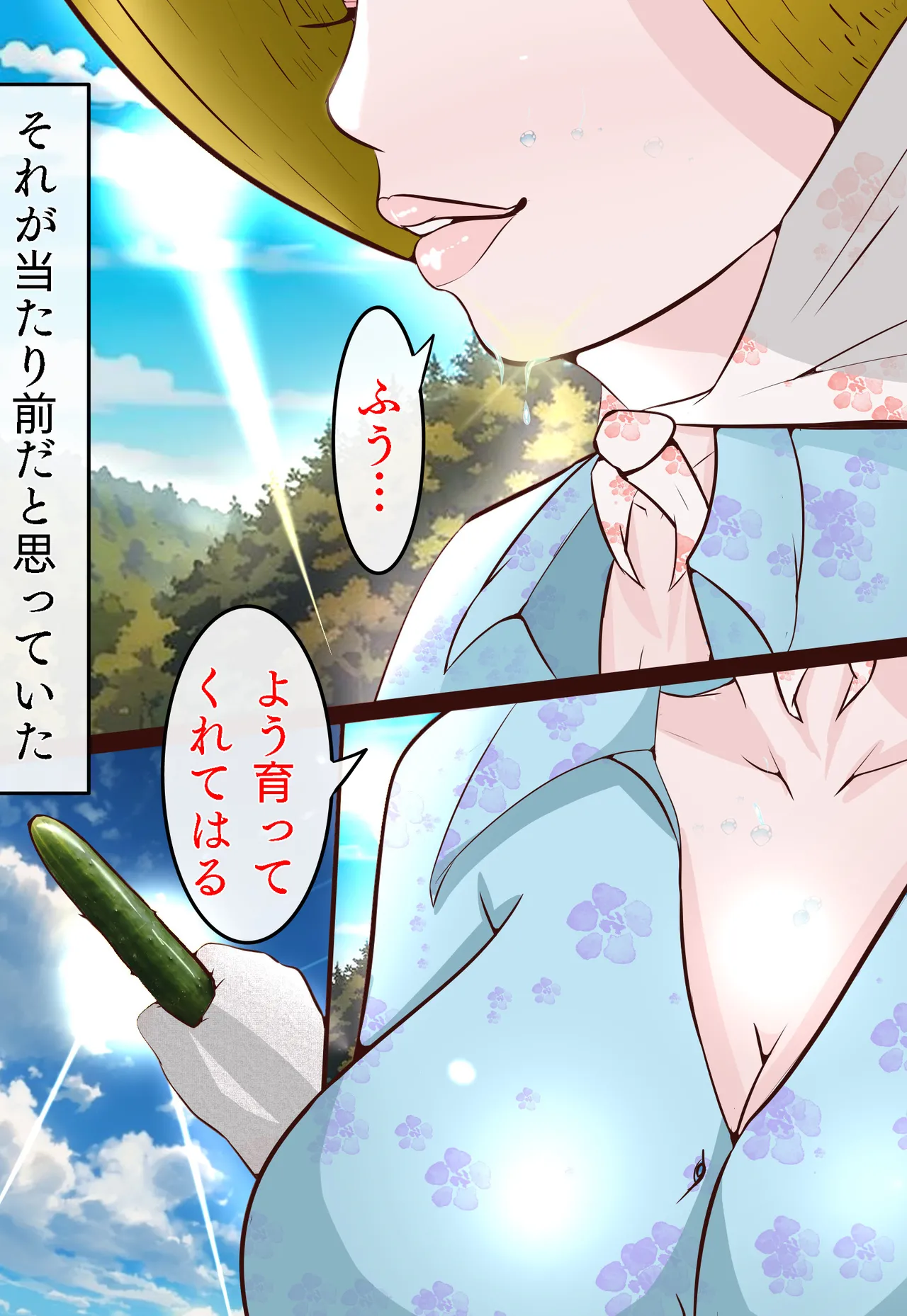郷愁 僕主観母目線 田舎のおかんが不良にハメられて同人AVに出演した話 Page.6
