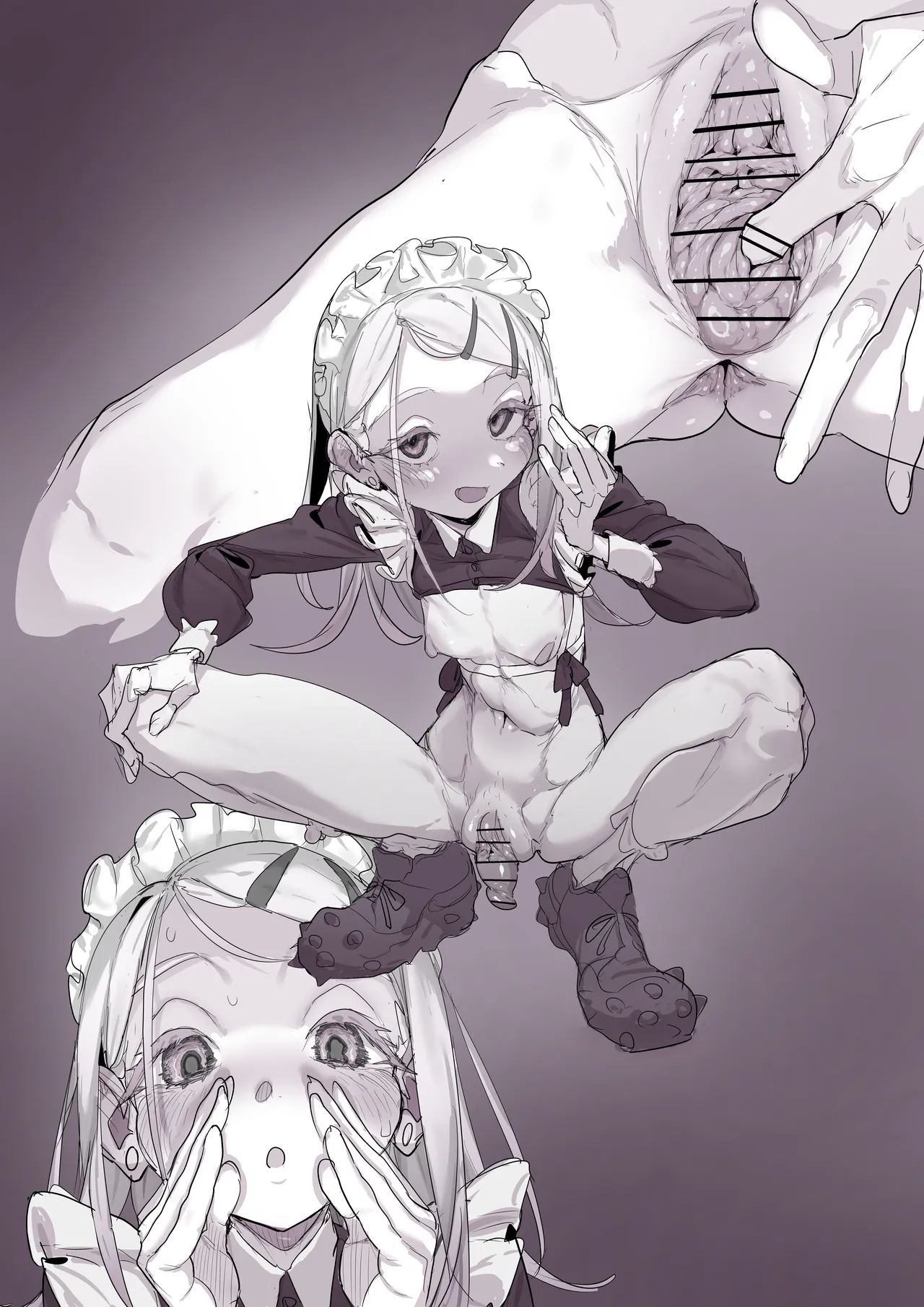 どスケベメイド篠澤広は無理やり馬チンポぶちこんでオナサポがしたい Page.104