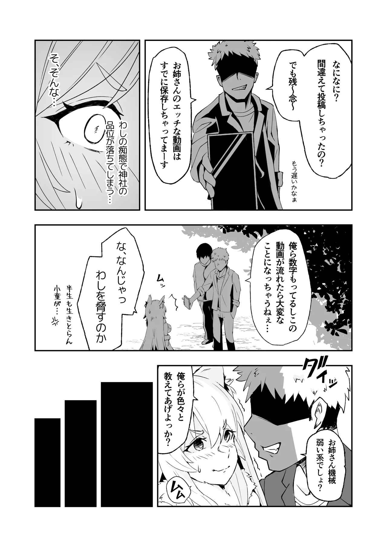 田舎のお狐様はHでちょろい Page.7