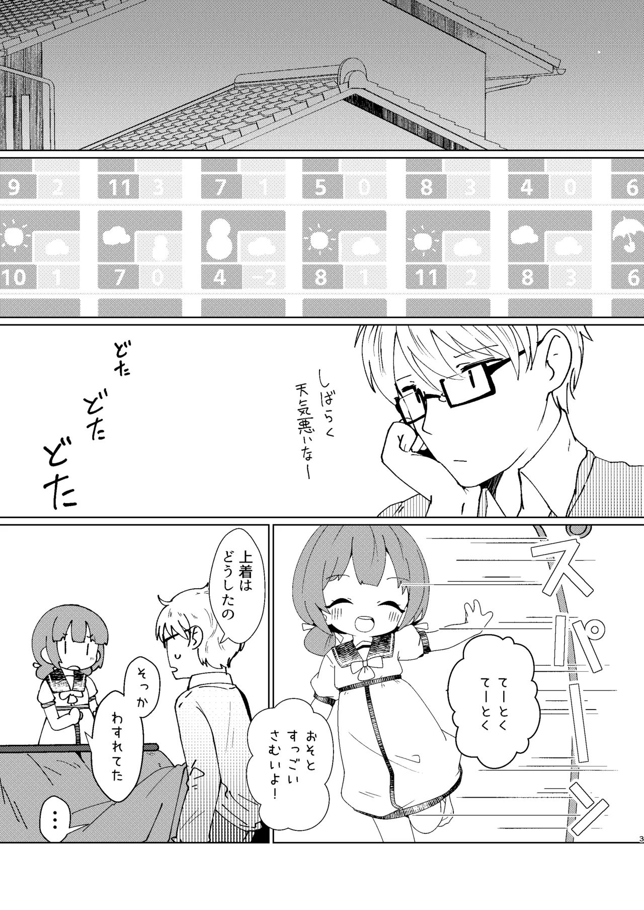 ヨチヨチヨツチャン こたつ編 Page.3